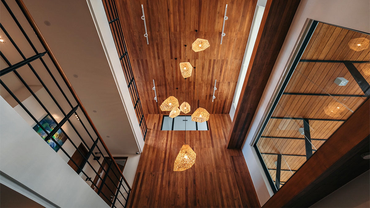 Abaca Abstruse Drop Light