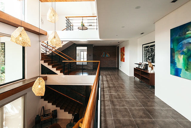 Abaca Abstruse Drop Light