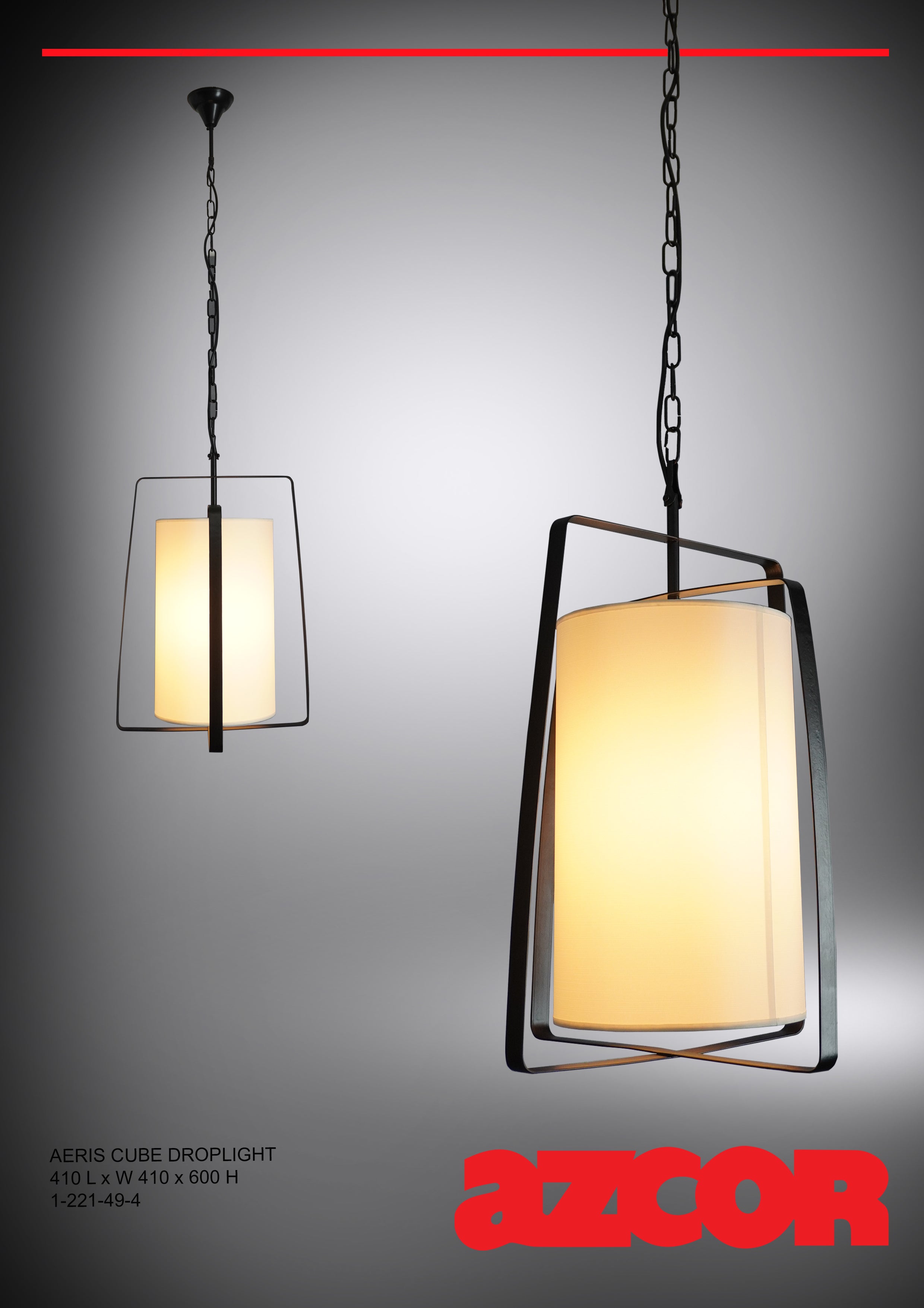 Aeris Cube Drop Light