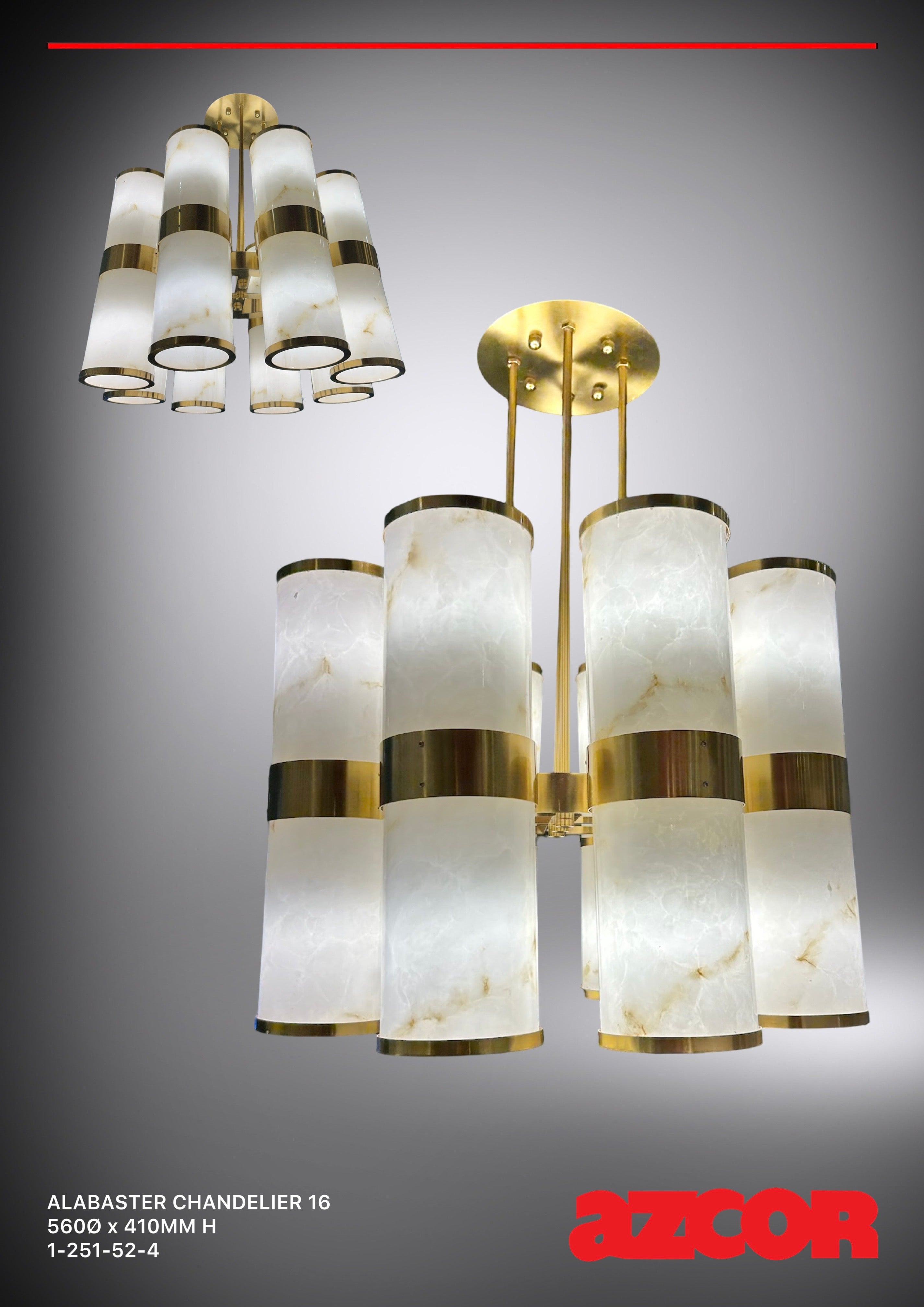 Alabaster Chandelier 16