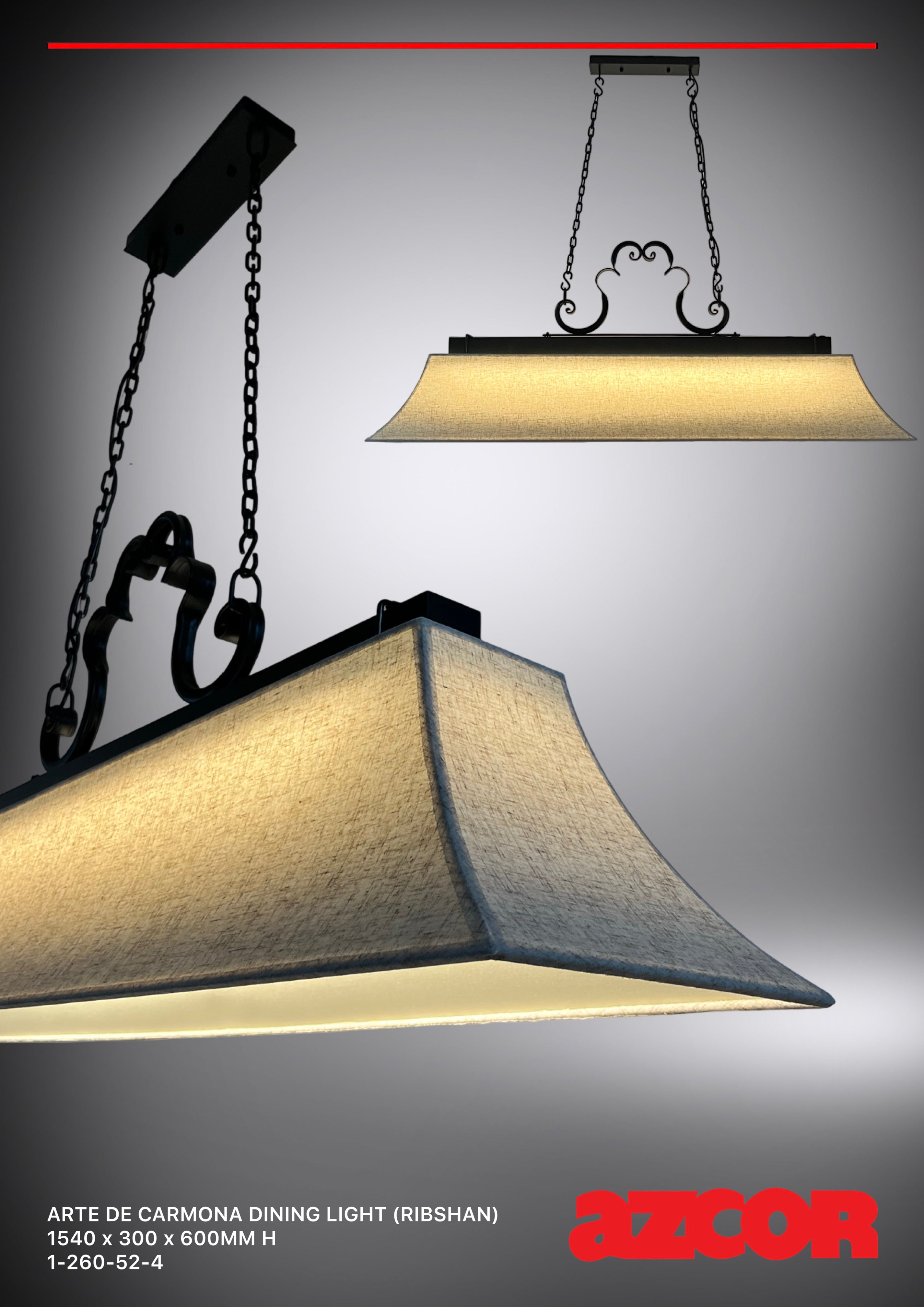 Arte De Carmona Linear Dining Light