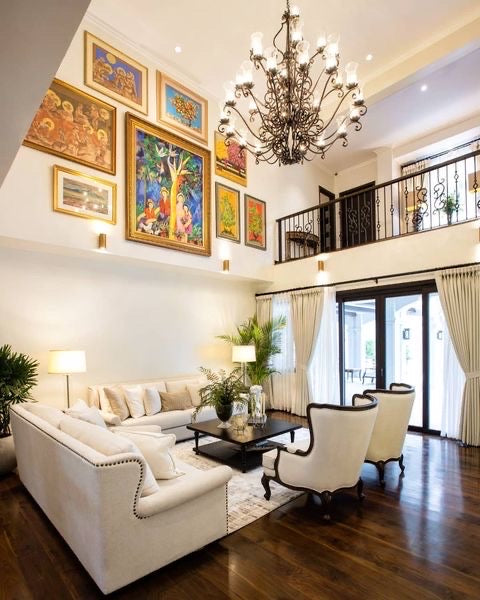 Arte De España Chandelier 28 (Verina Glass)