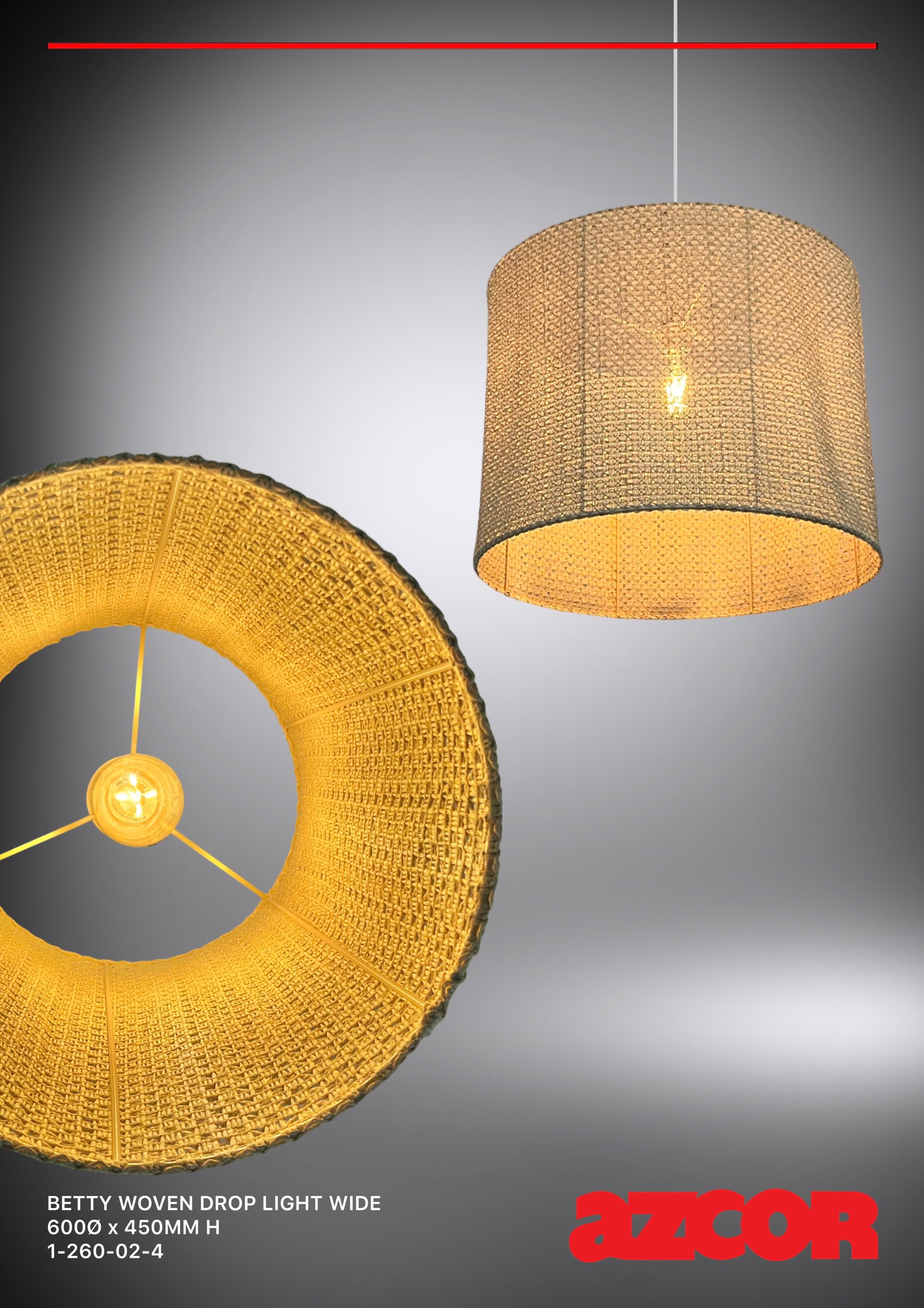 Betty Woven Drop Light