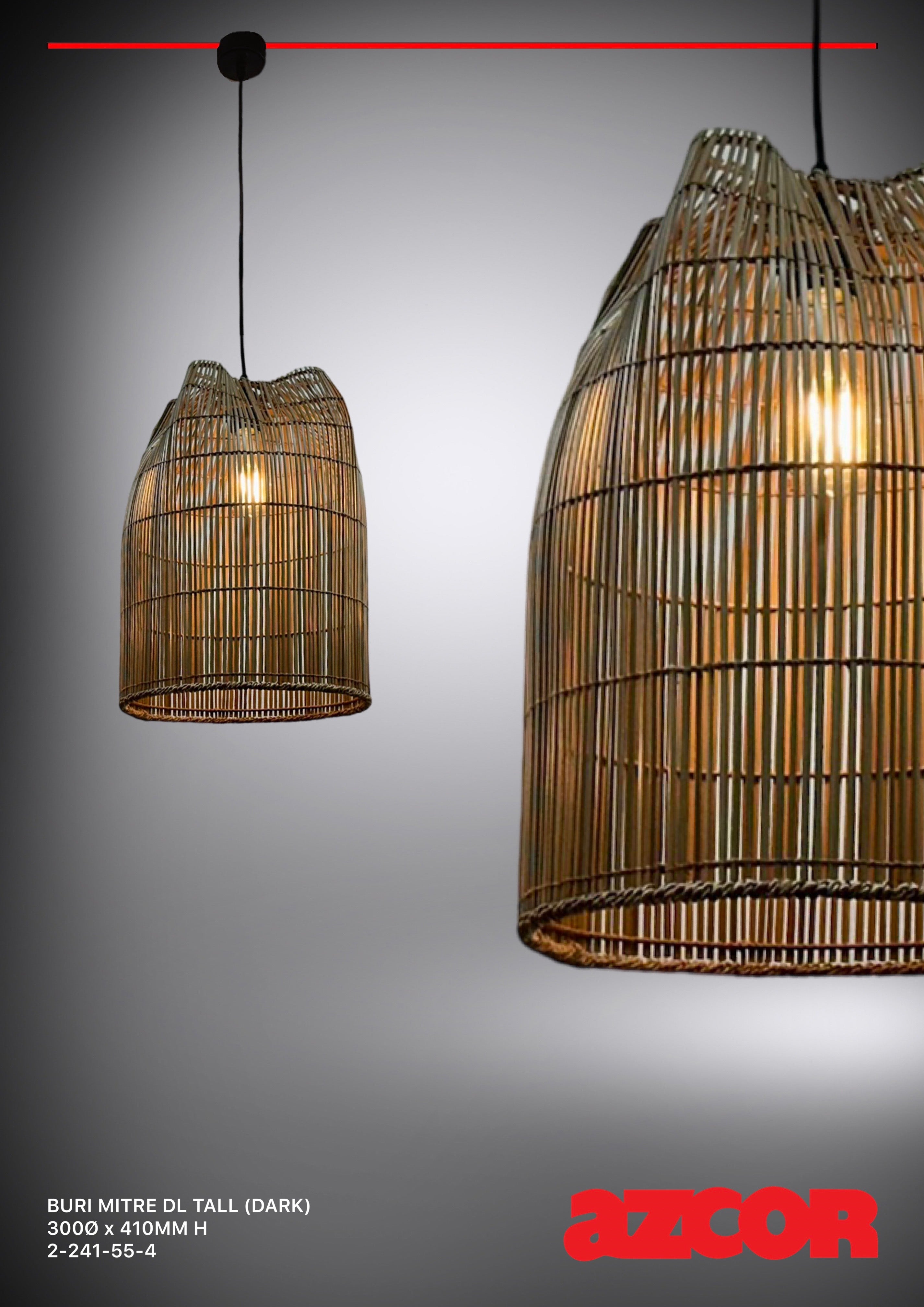 Buri Mitre Drop Light (Tall)