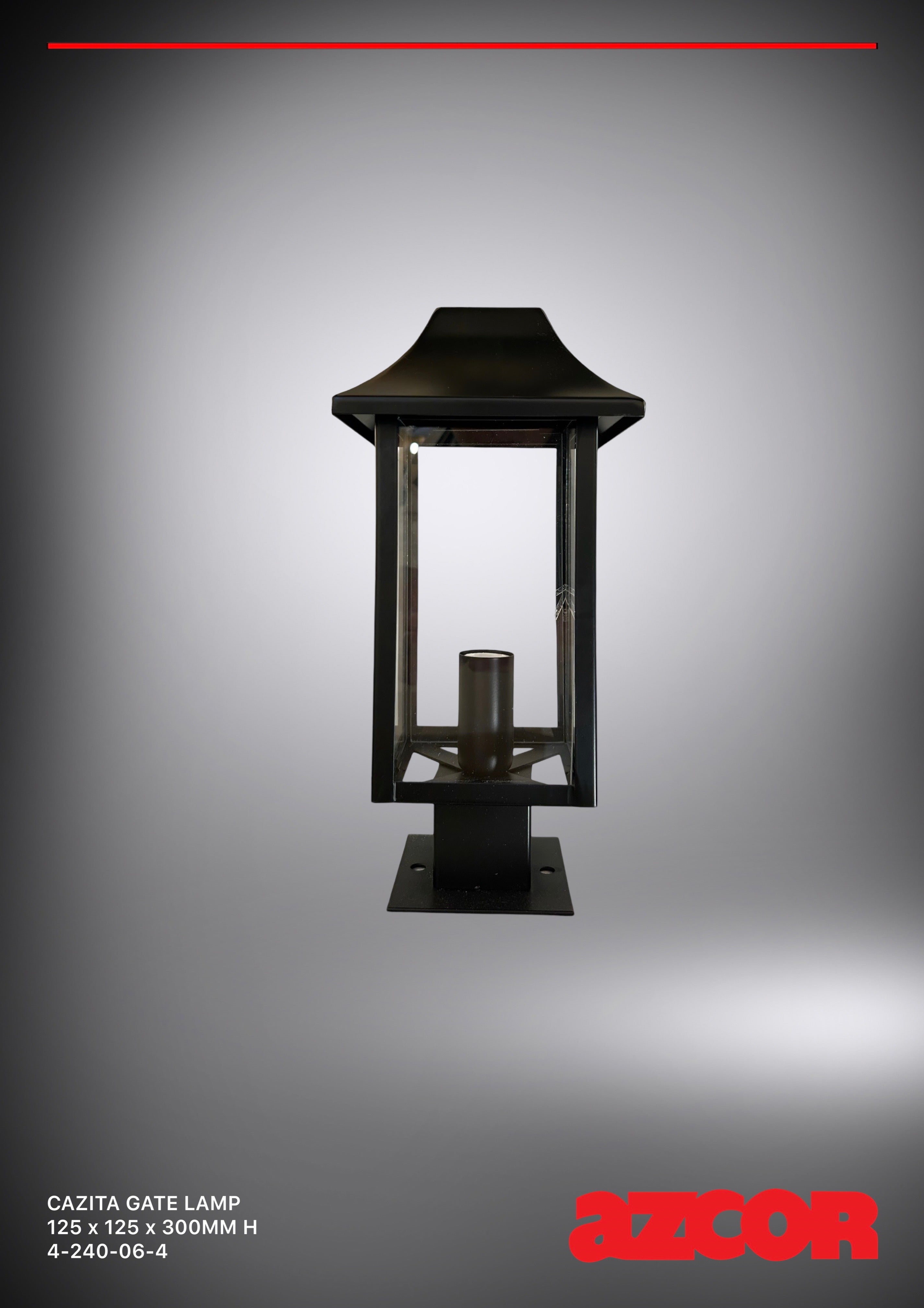 Cazita Gate Lamp