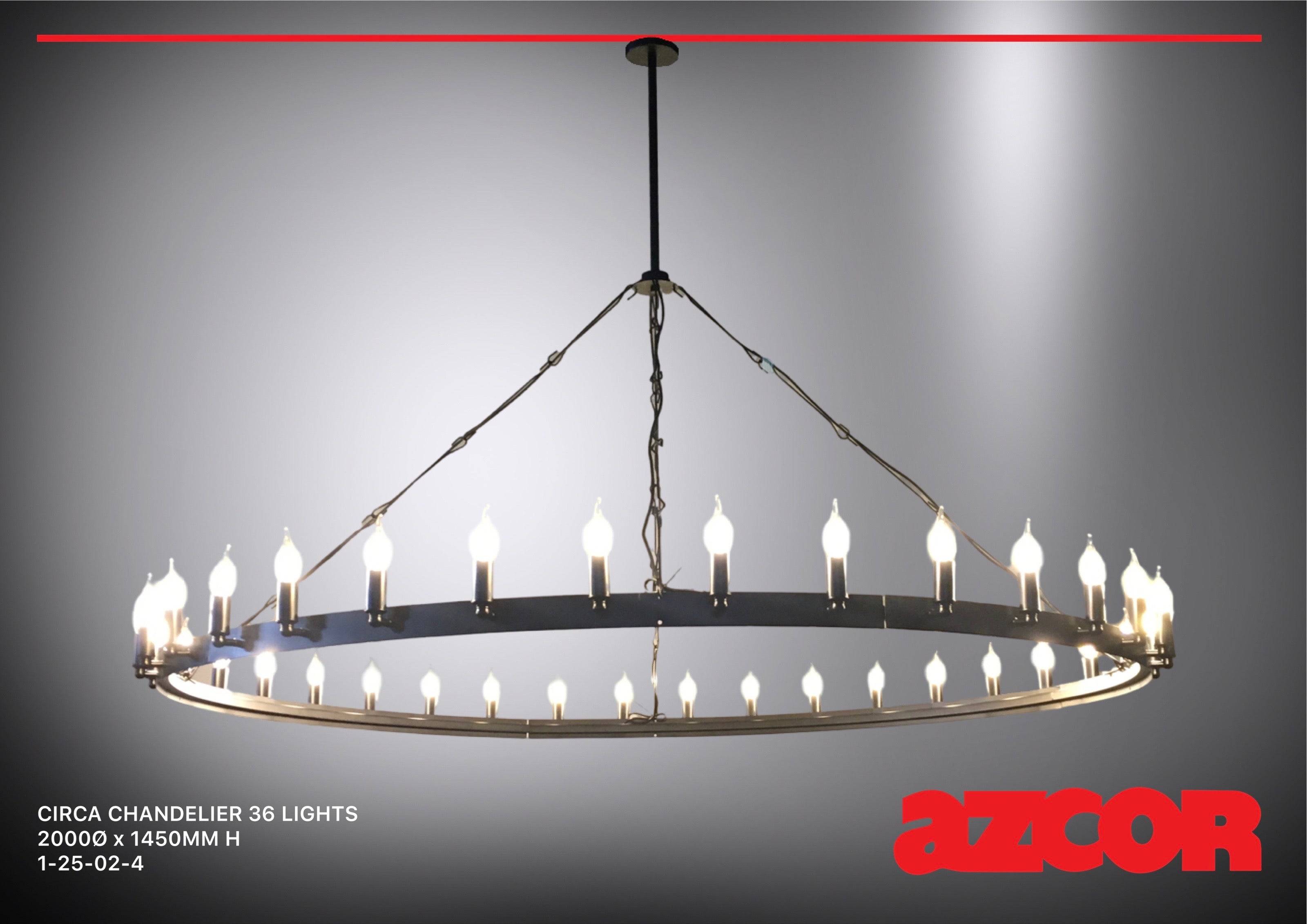 Circa Chandelier 36 Lights 2000Ø