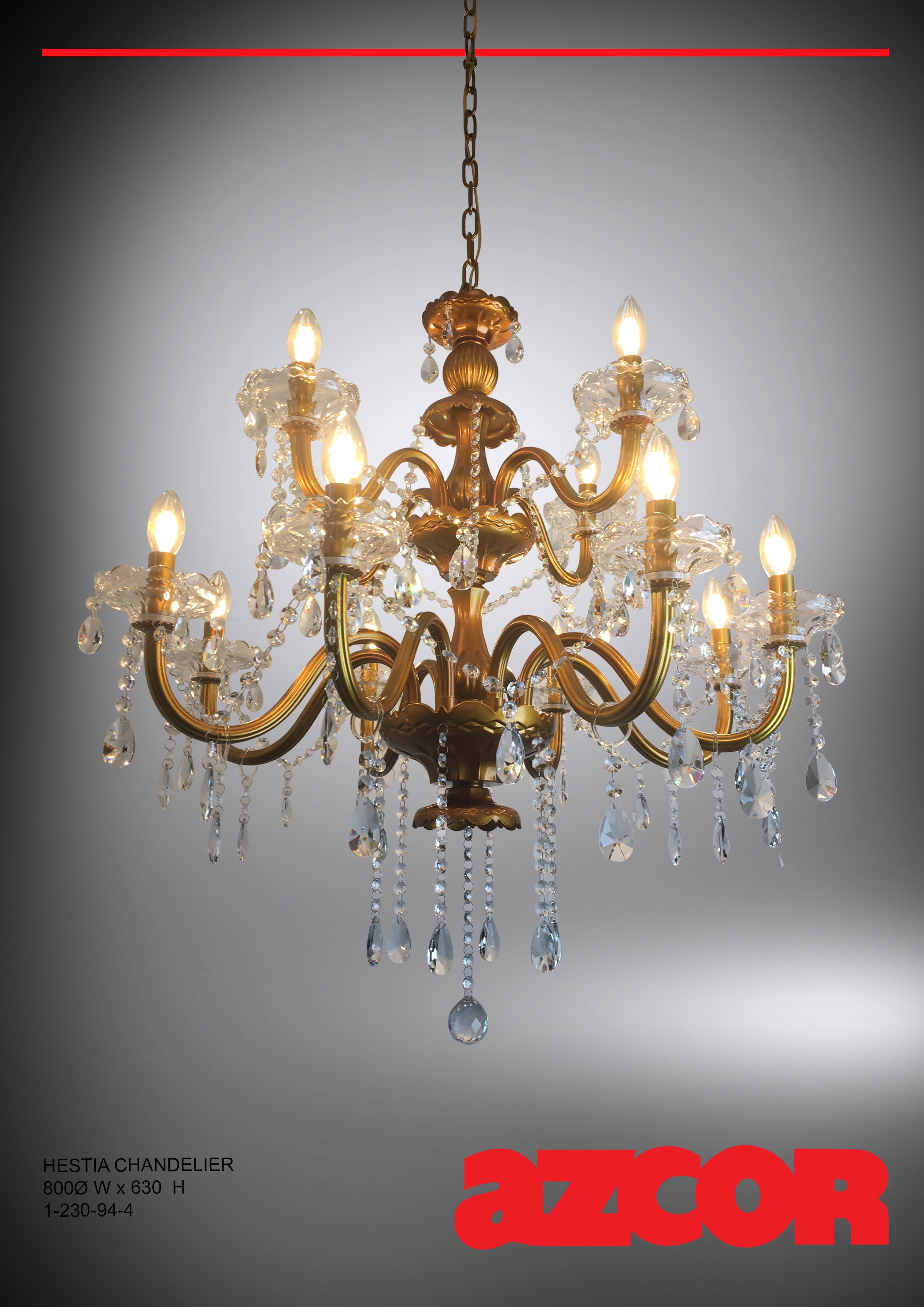 Hestia Chandelier 12