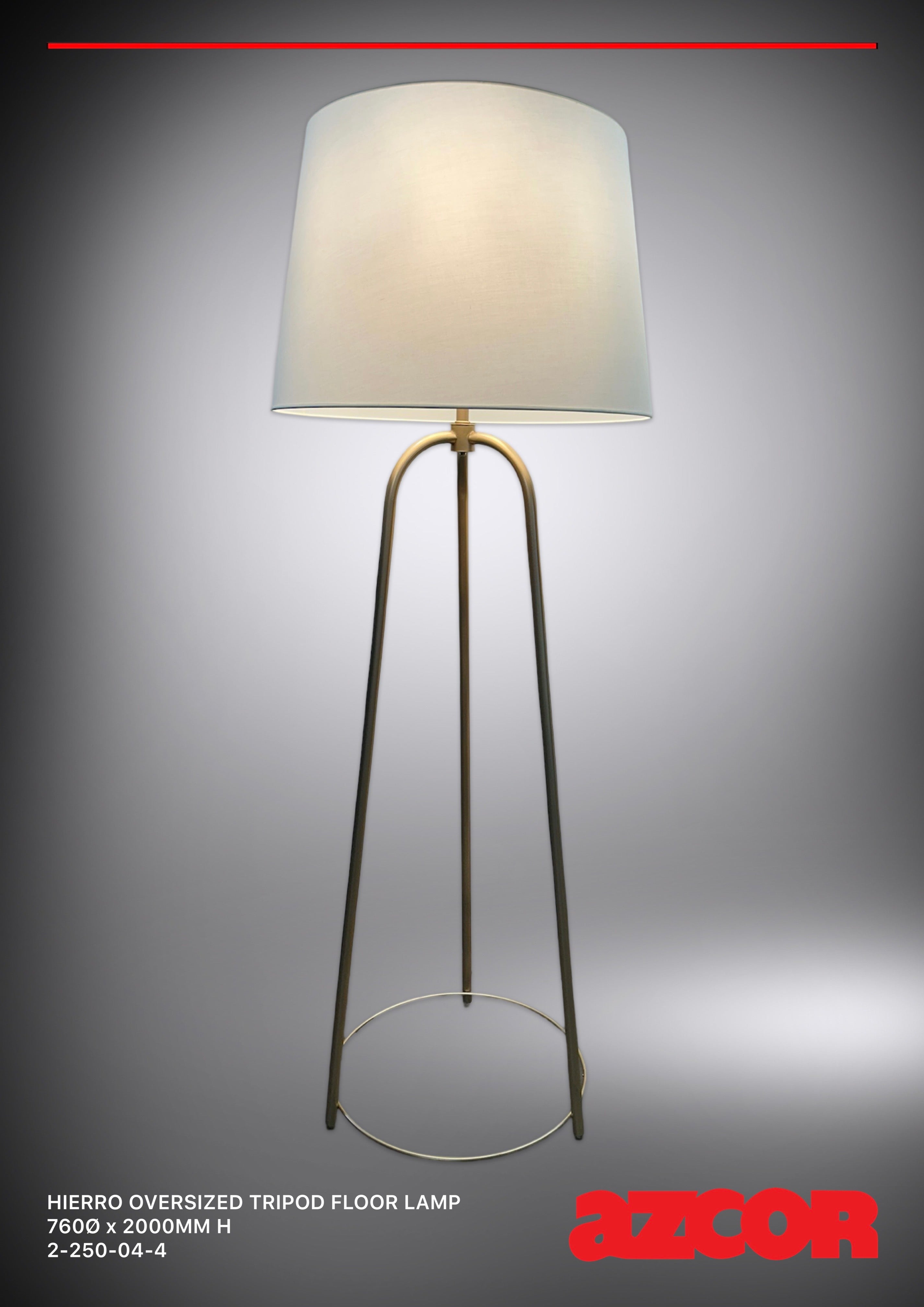 Hierro Oversized Tripod Floor Lamp