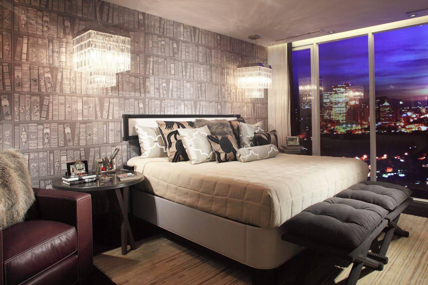 Jewel Crystal Square Surface Light 400L x 8R