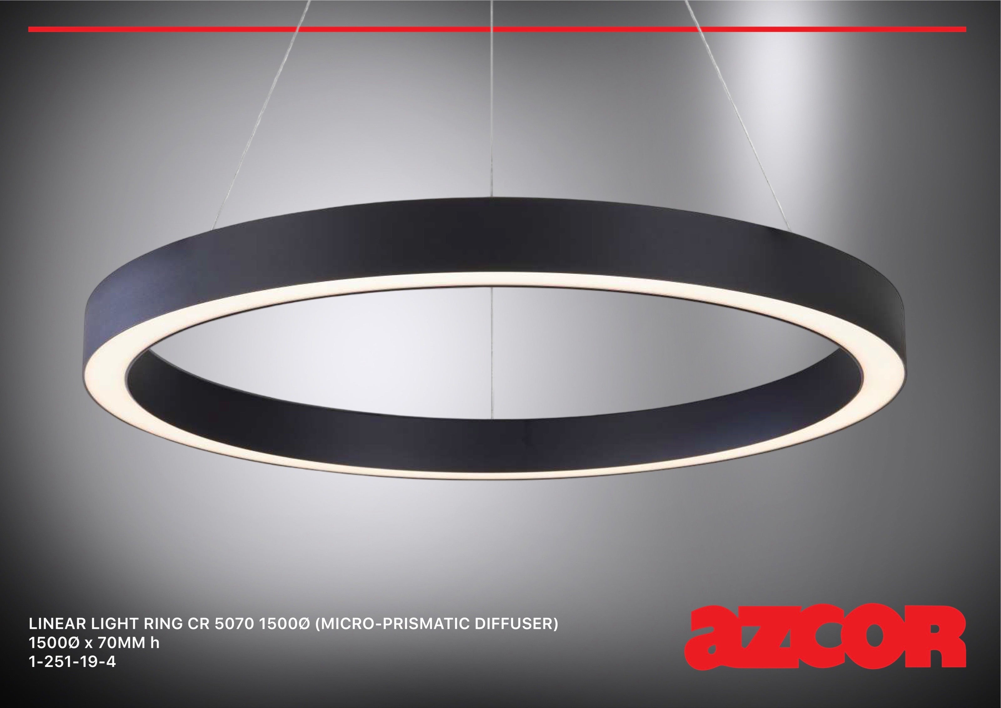 Linear Light CR 5070 1500Ø (Micro-prismatic Diffuser)