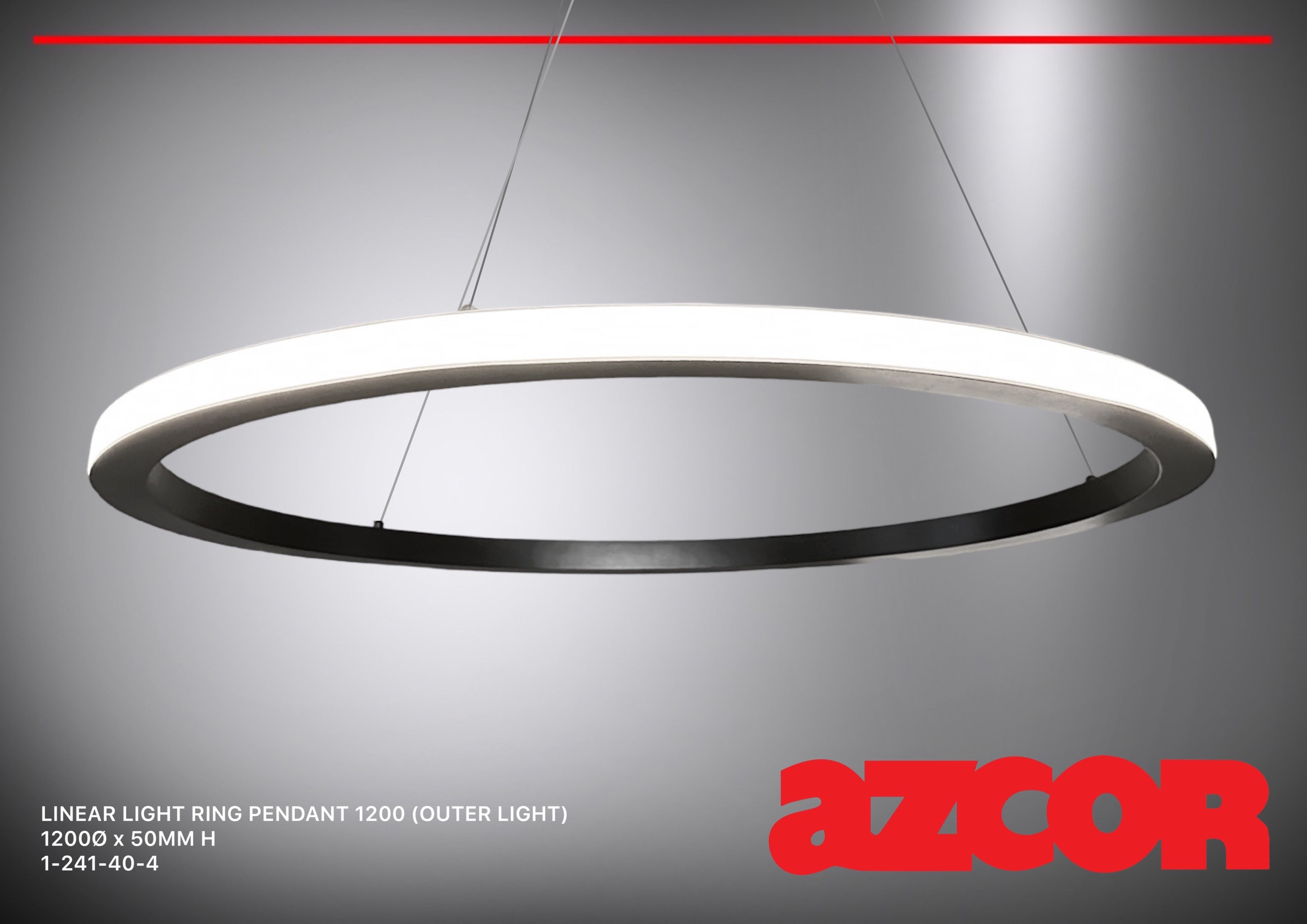 Linear Light Ring Pendant (Outer Light)