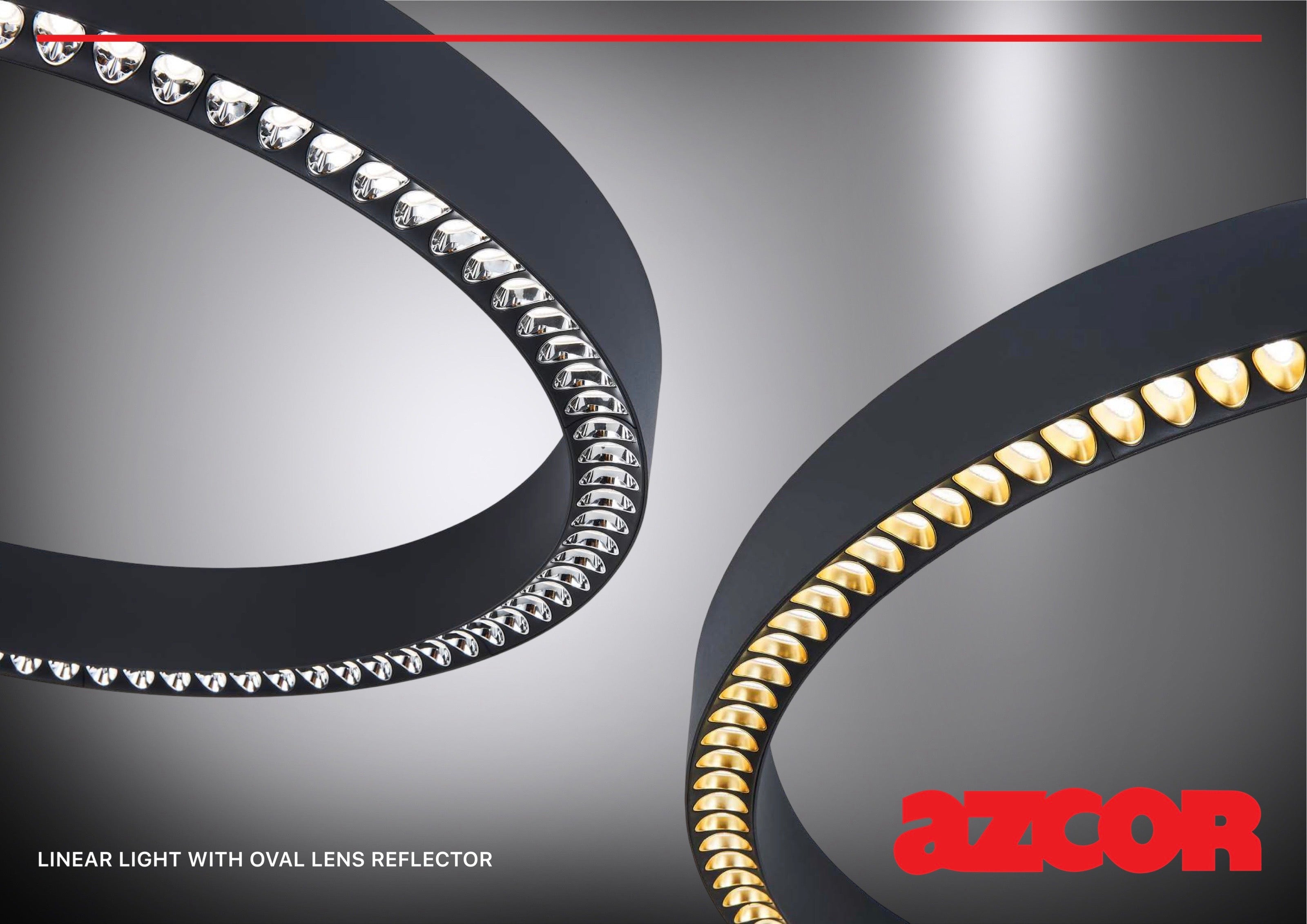 Linear Light CR 3870 1200Ø (Oval Lens Reflector)