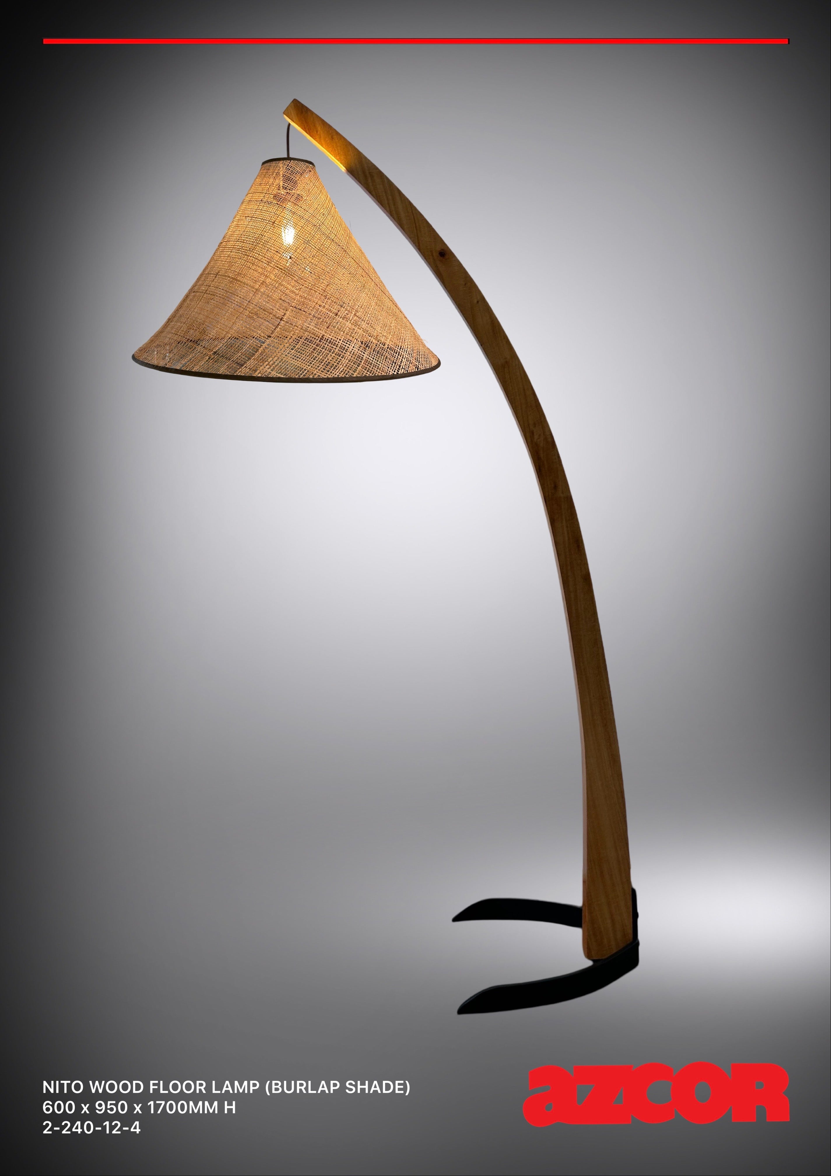 Nito Wood Floor Lamp