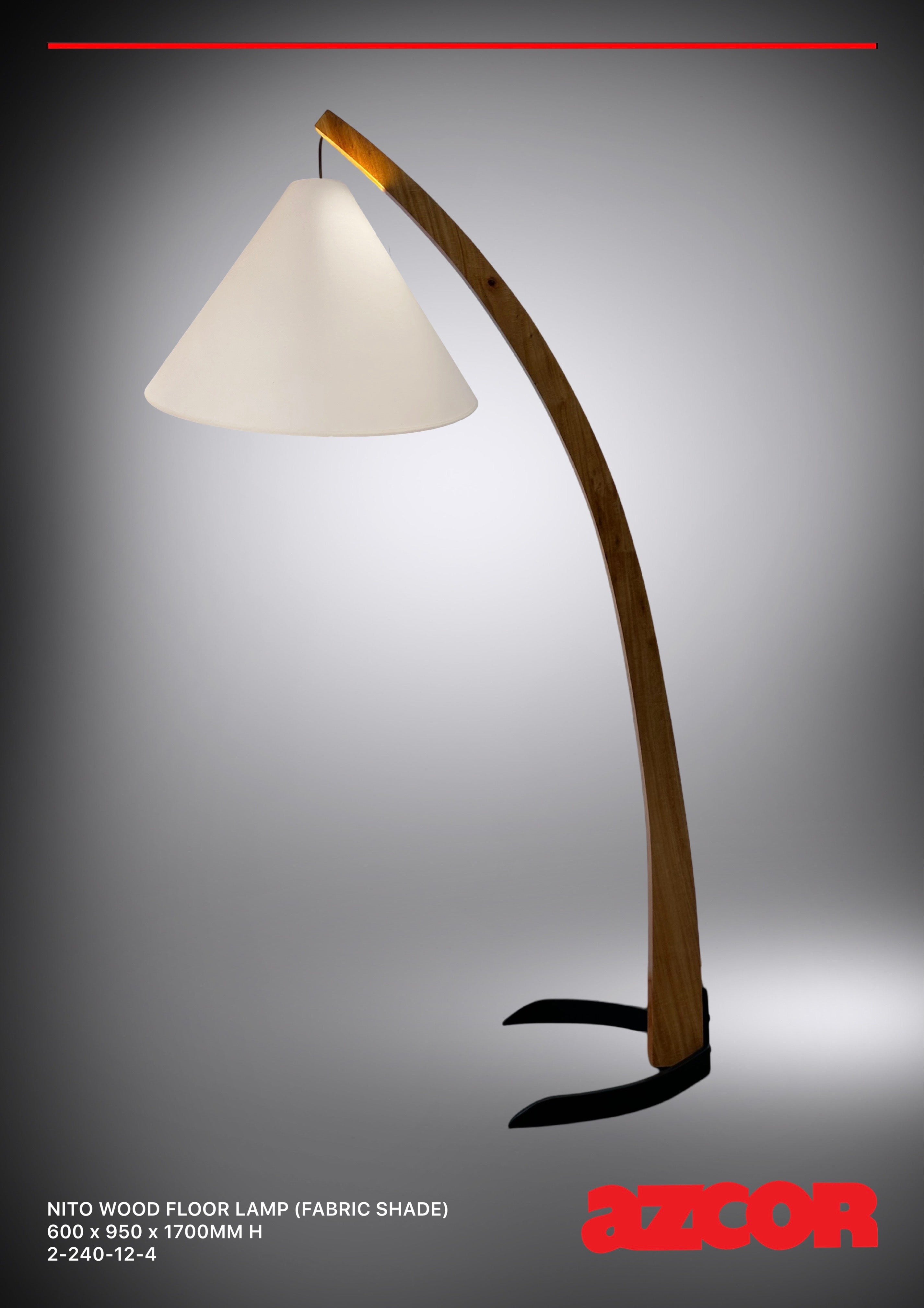 Nito Wood Floor Lamp