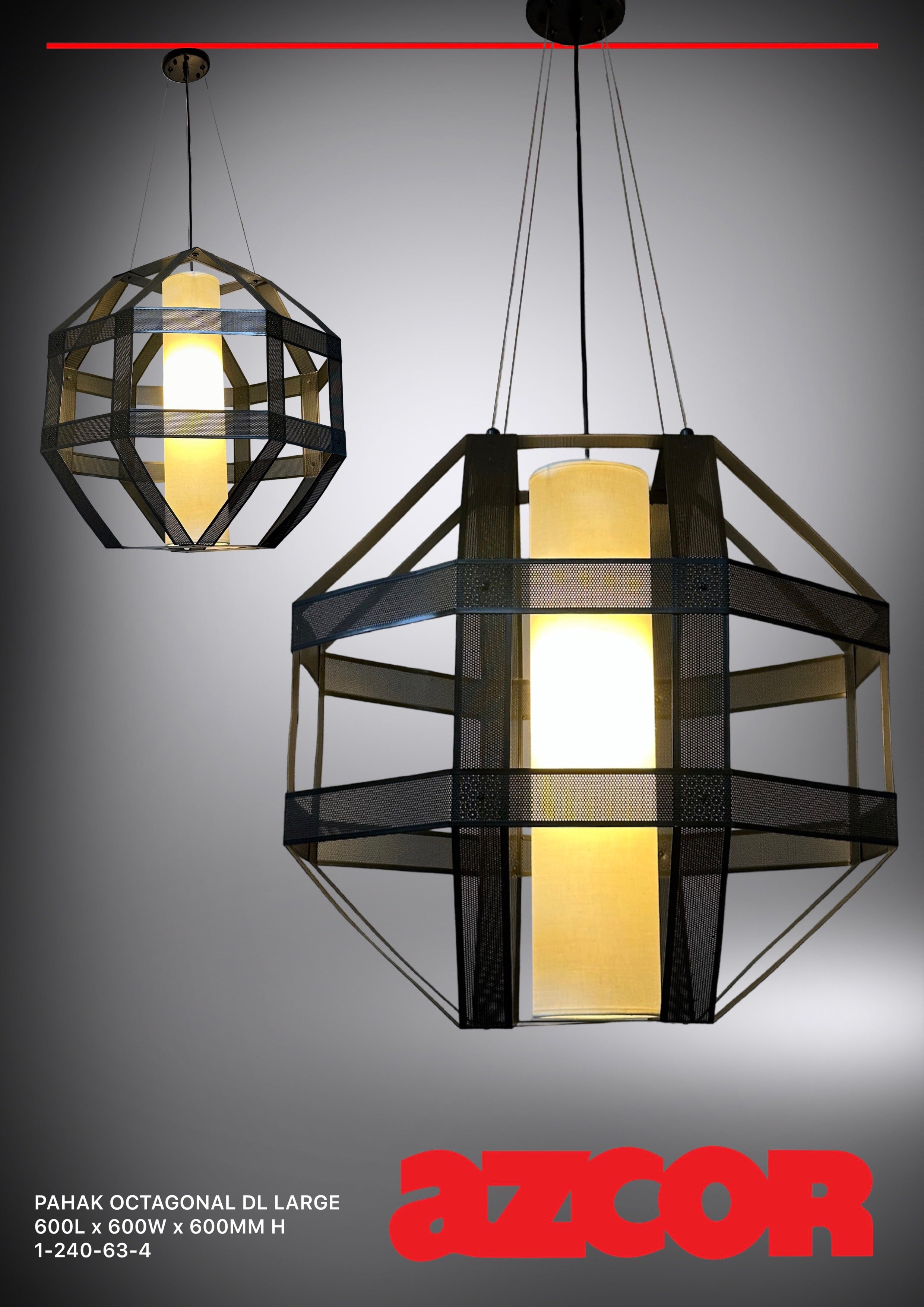 Pahak Octagonal Drop Light