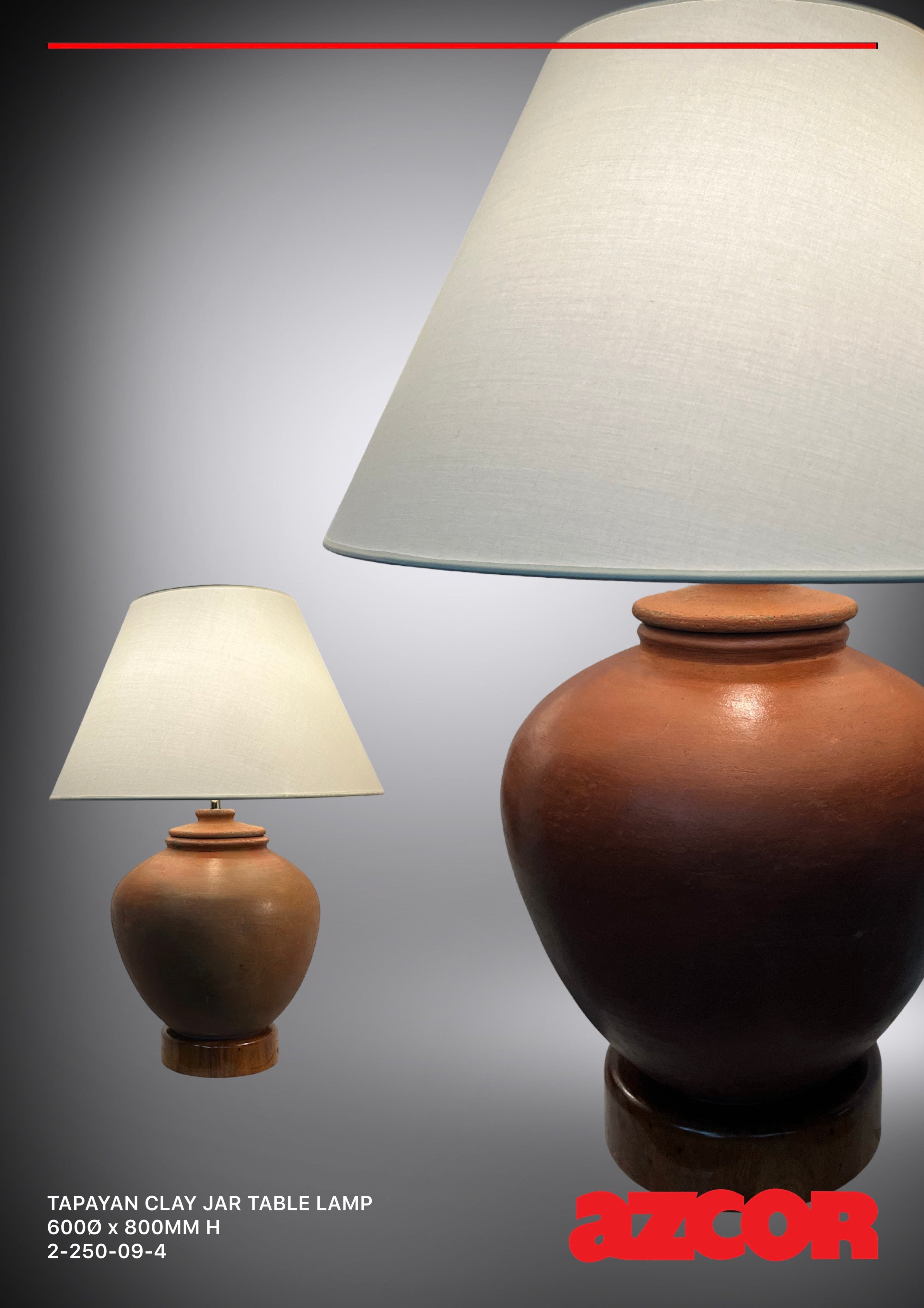 Tapayan Clay Jar Table Lamp