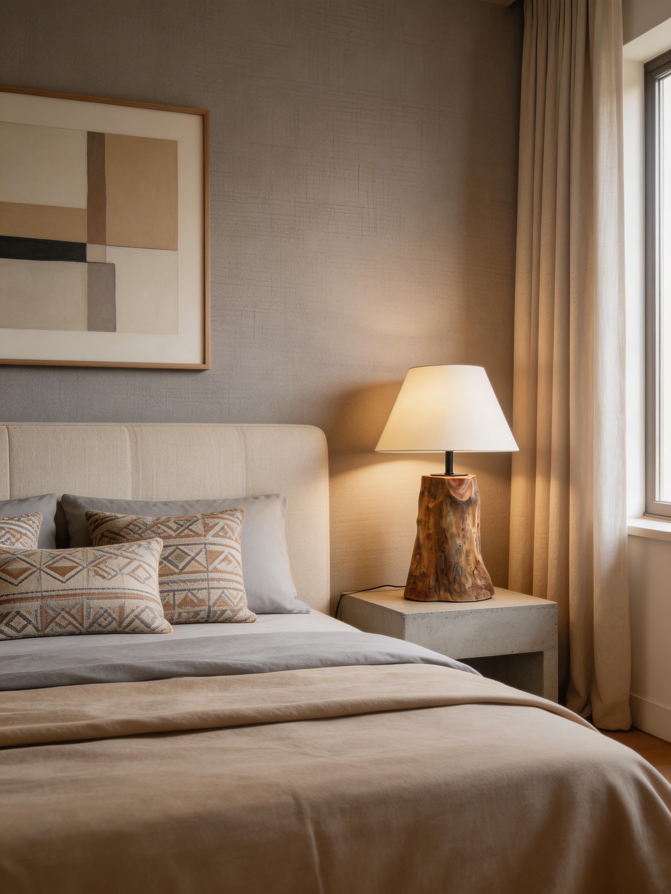 Tocon Wood Table Lamp
