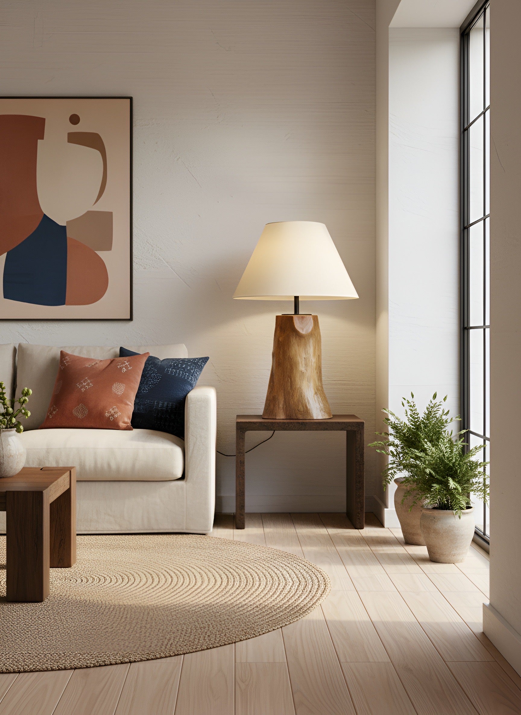 Tocon Wood Table Lamp