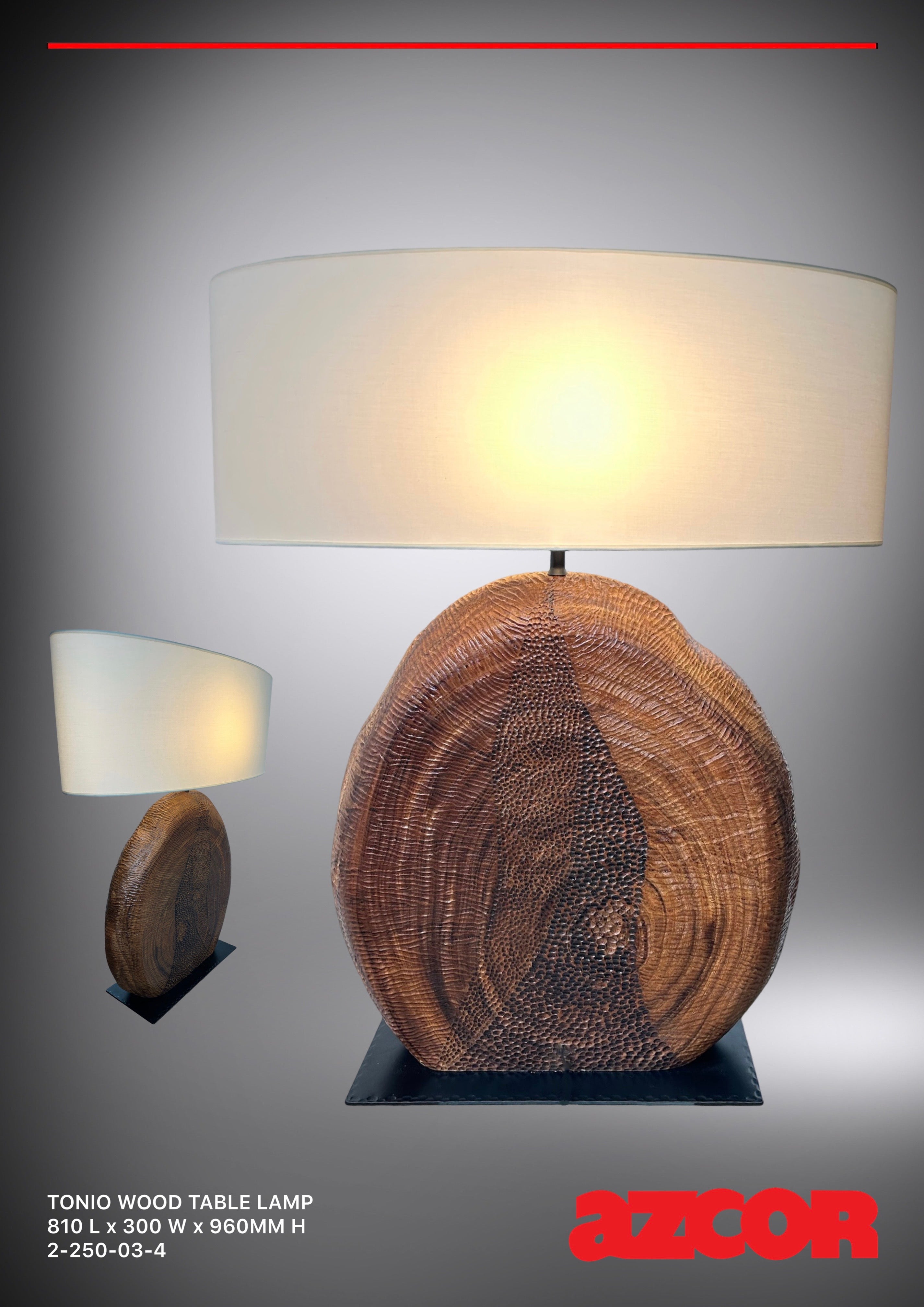 Tonio Wood Table Lamp