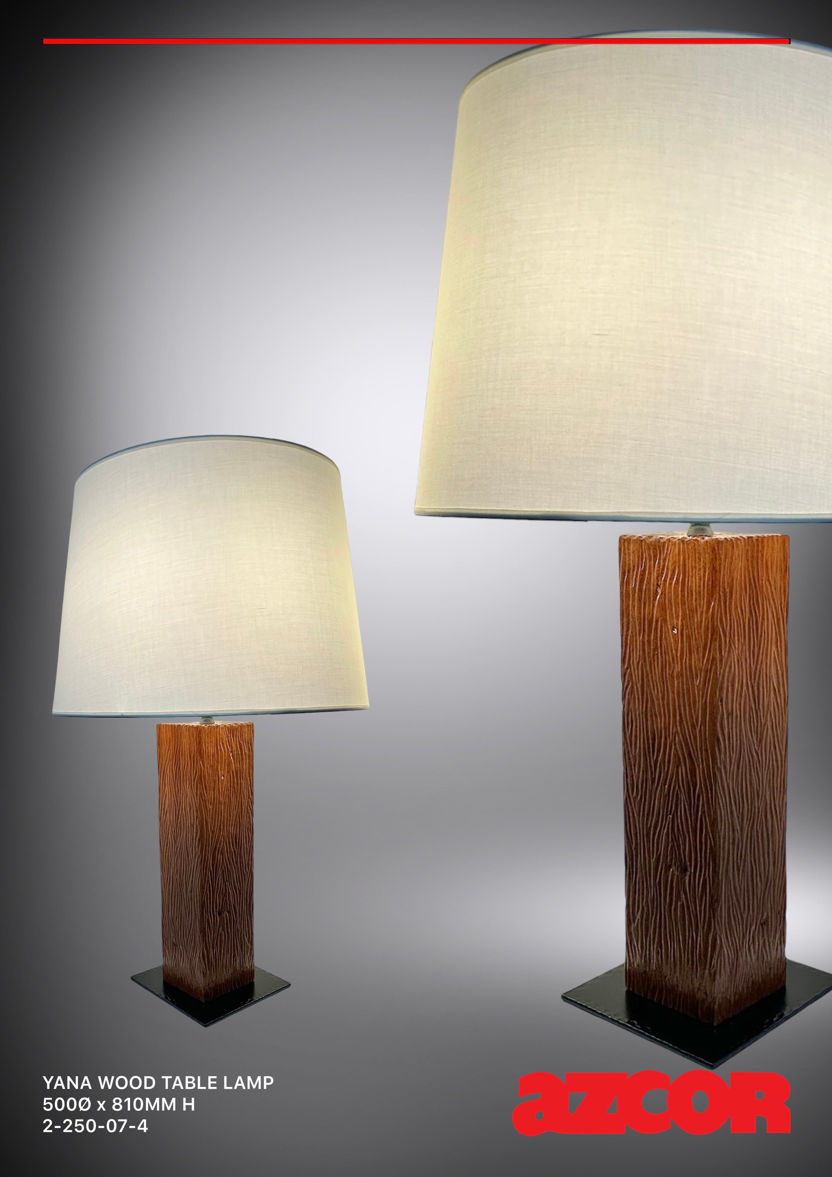 Yana Wood Table Lamp