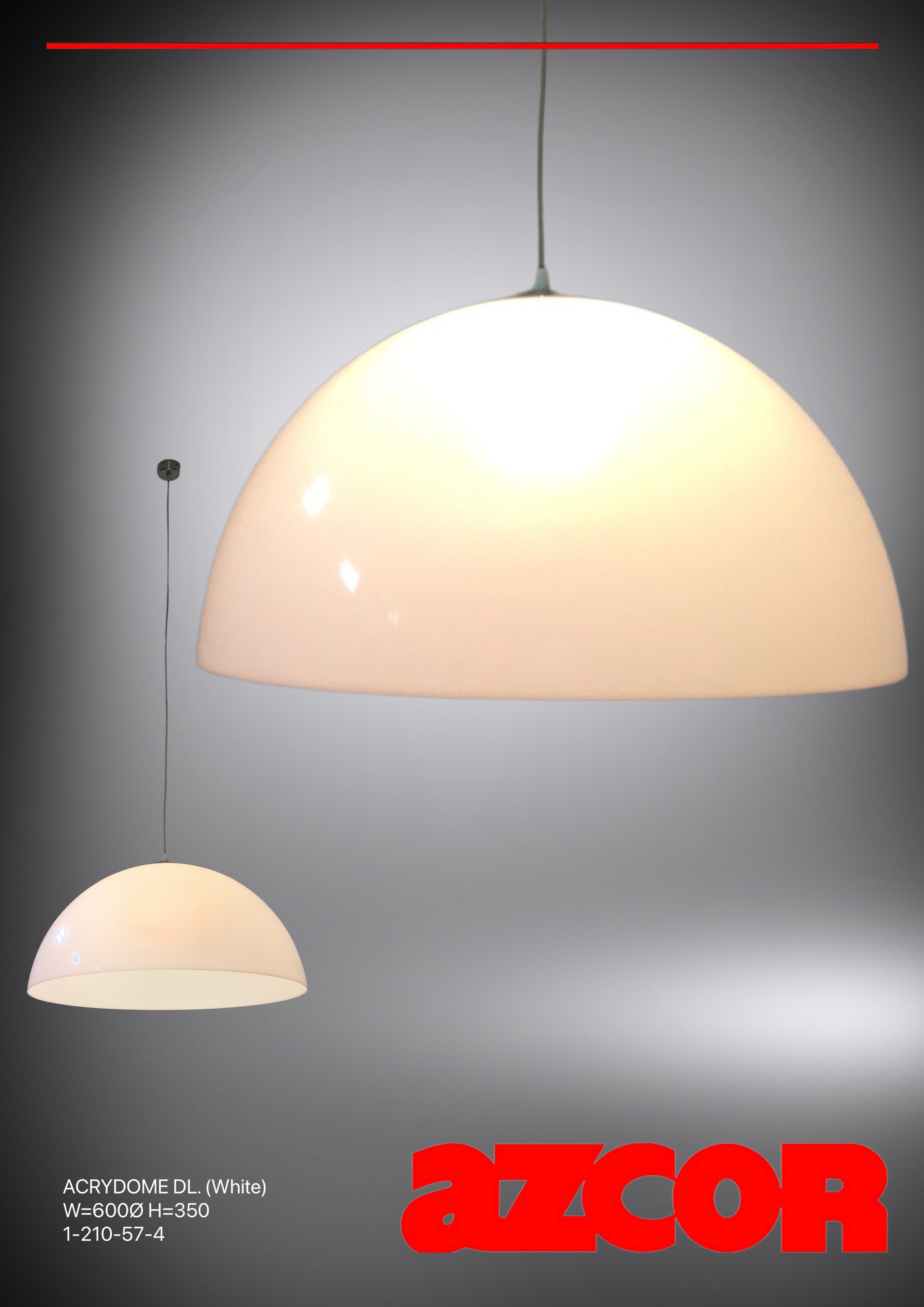 Acrydome White Drop Light