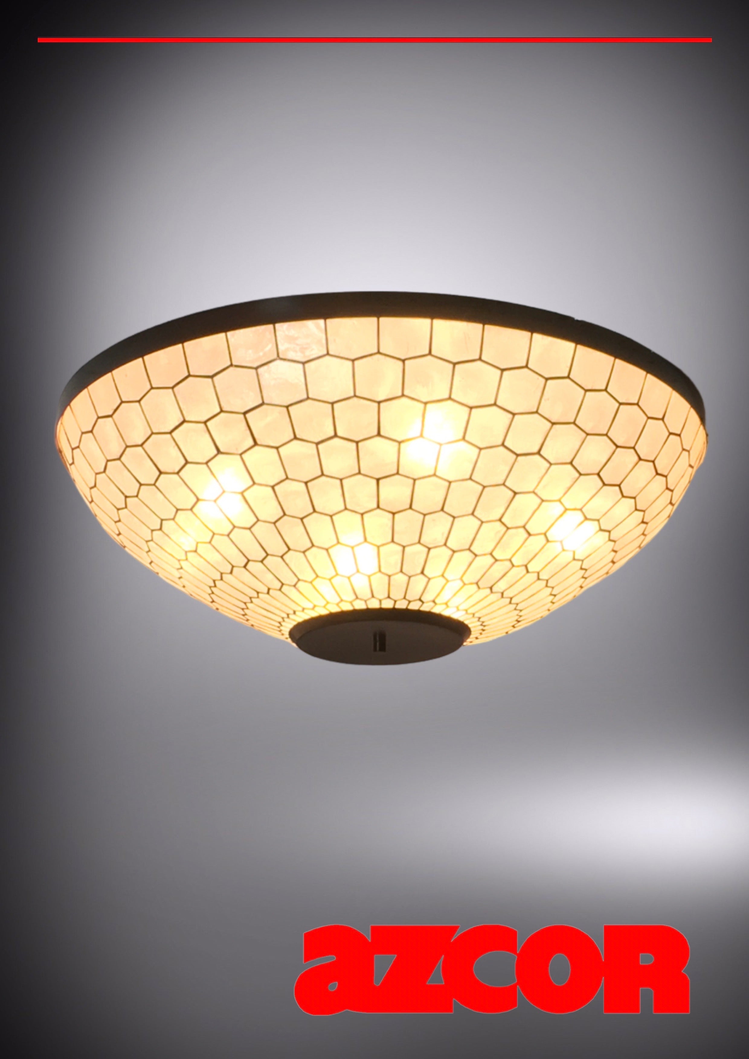 Capiz Elipse Surface Light 1000Ø