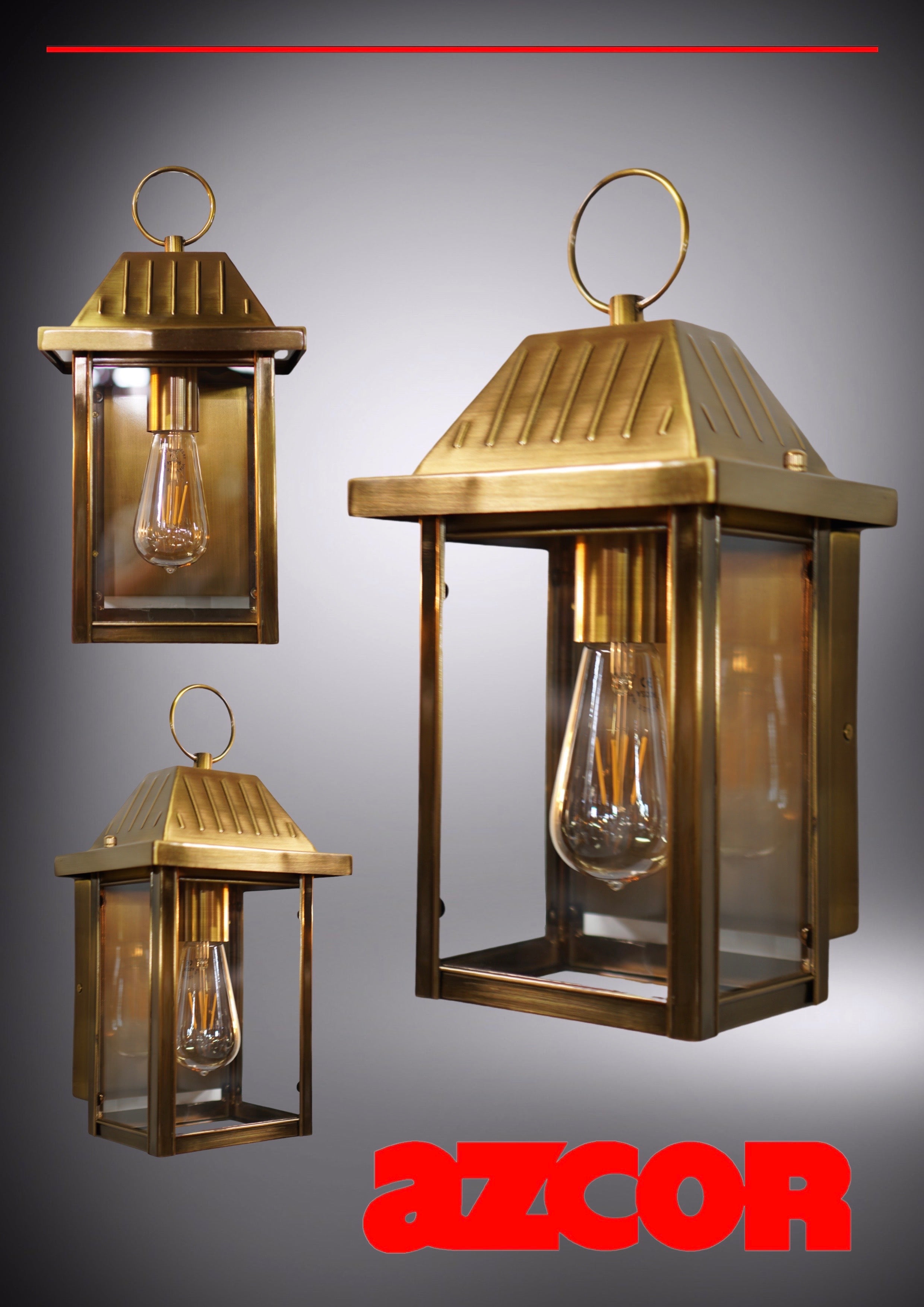 Pronove Wall Light Small (Vintage Brass)