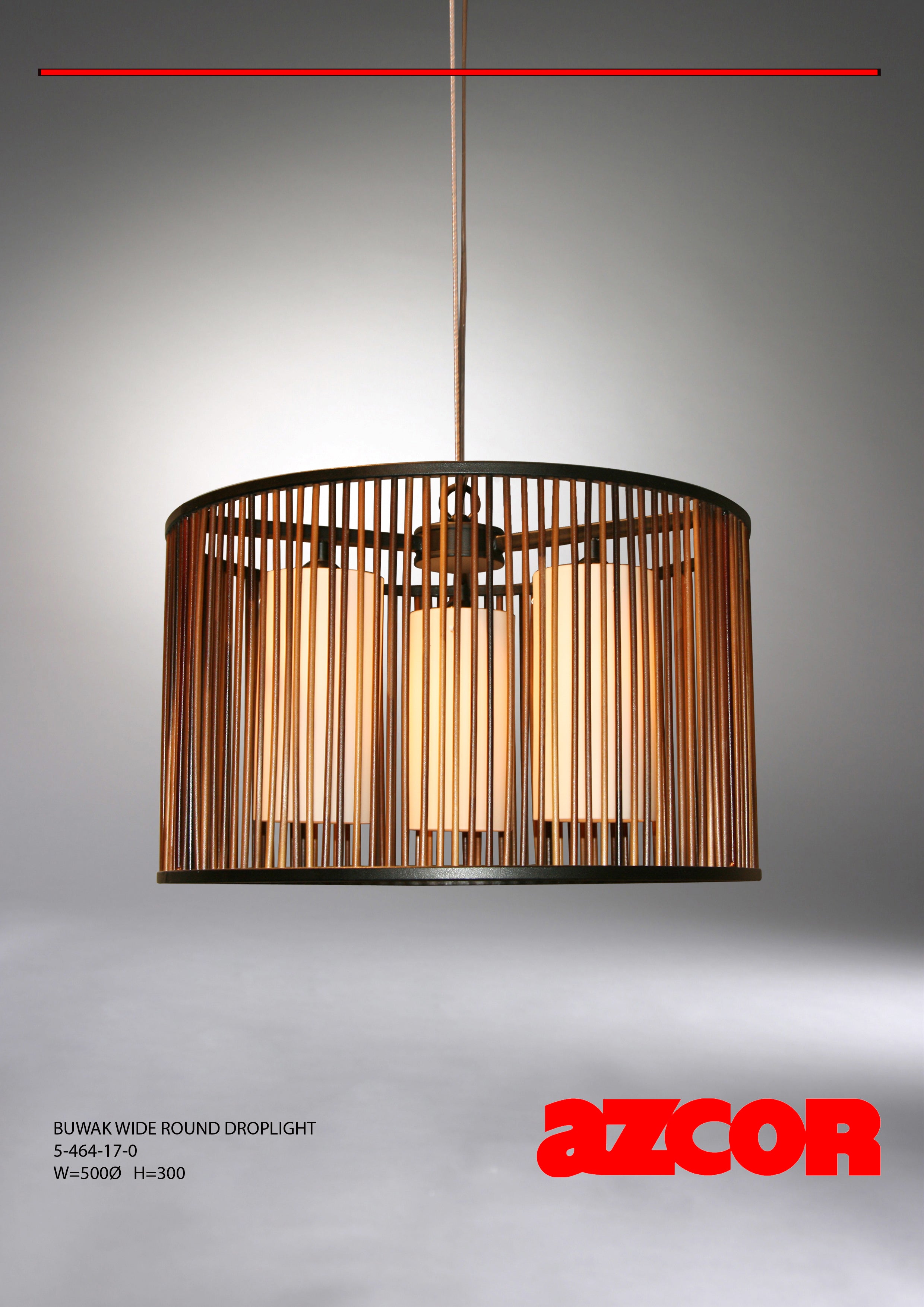 Buwak Round Wide Drop Light 3