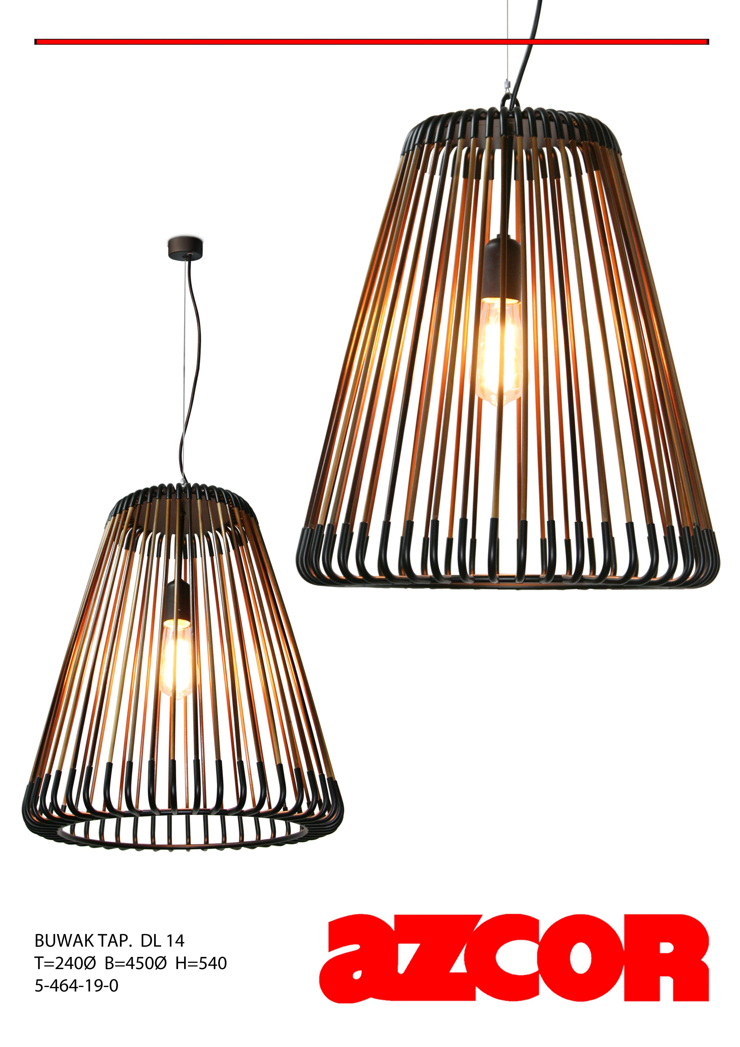 Buwak Tapered Drop Light 14