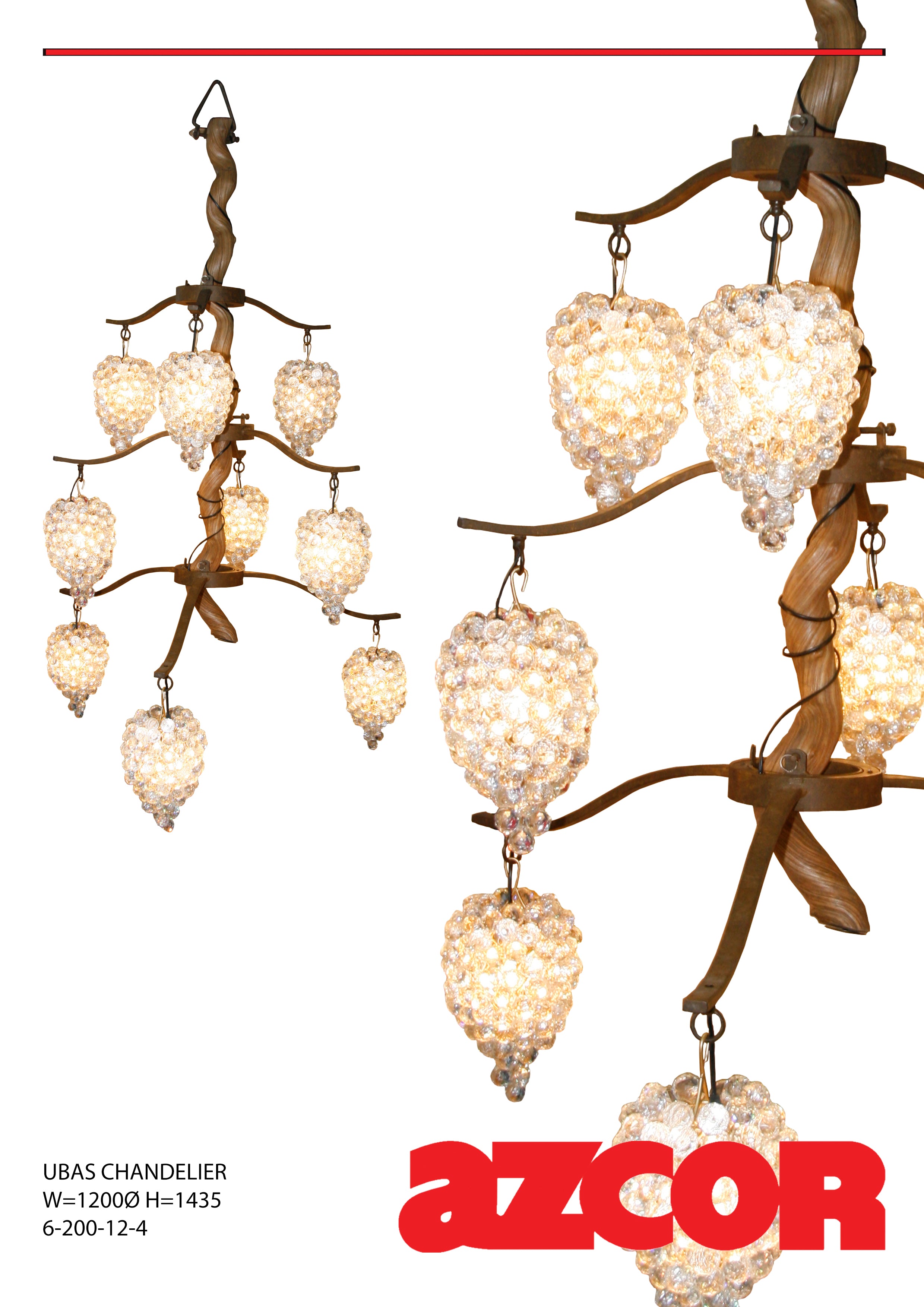 Ubas Vine Chandelier 9