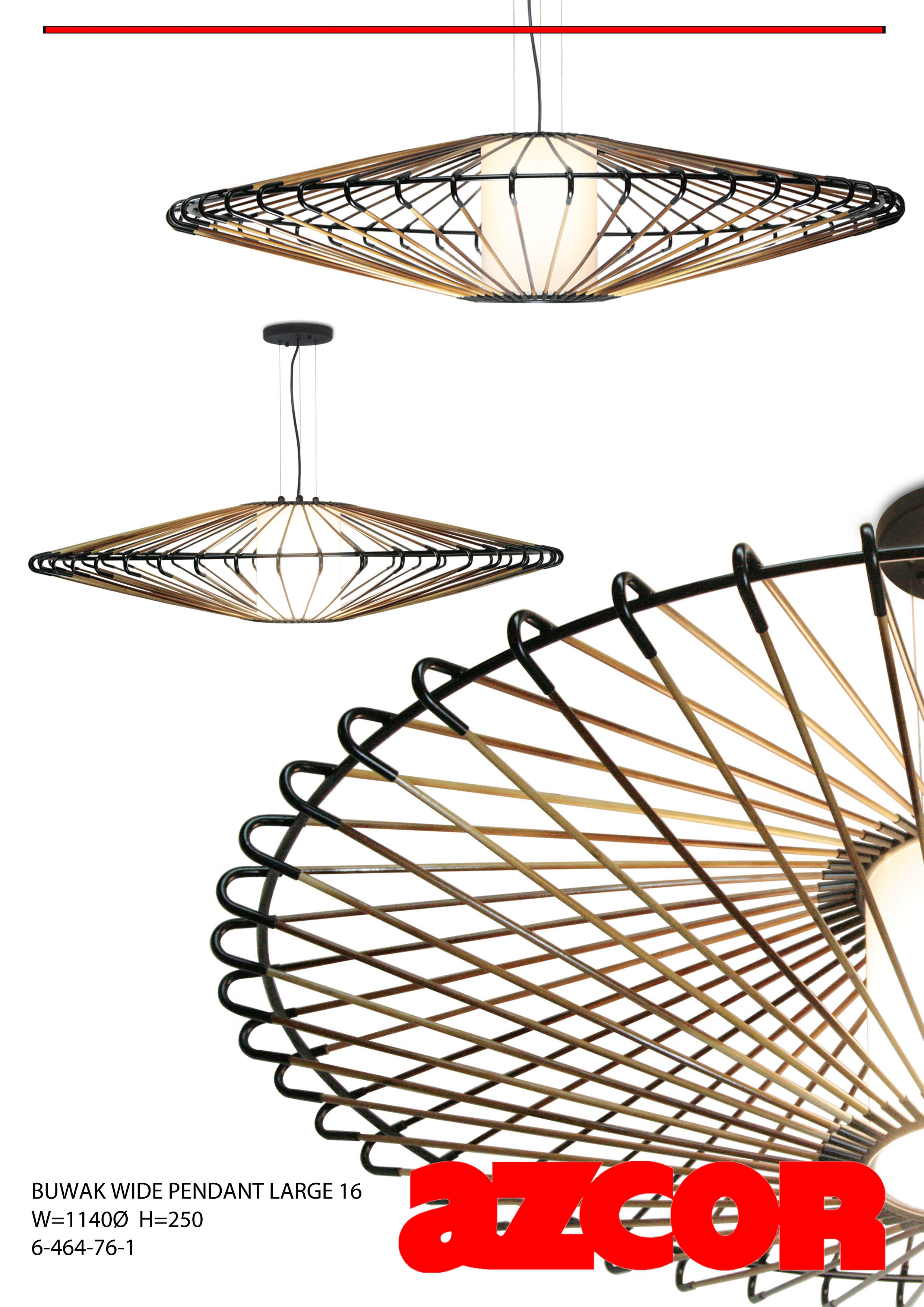 Buwak Wide Pendant (L)