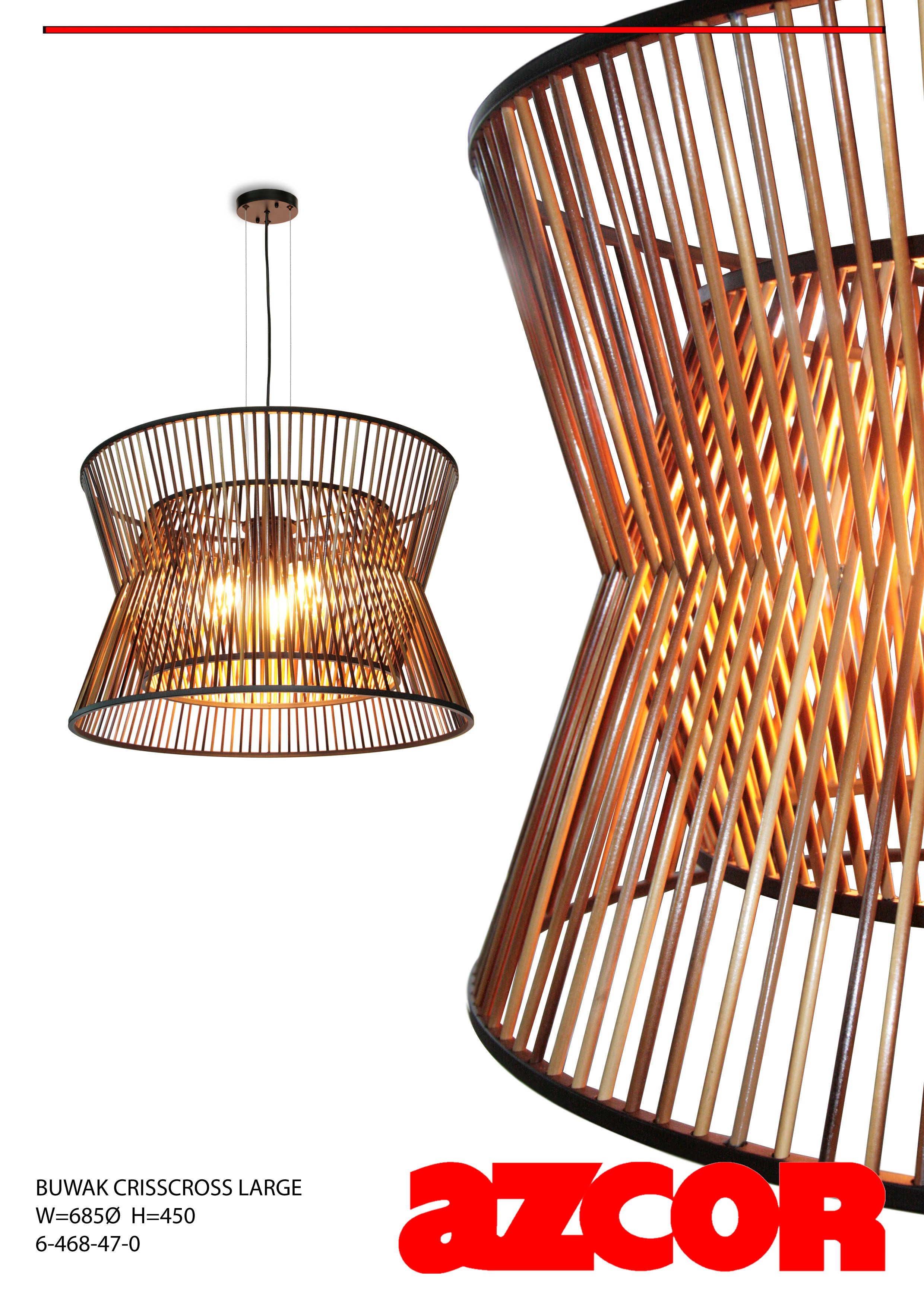 Buwak Crisscross Drop Light (L)