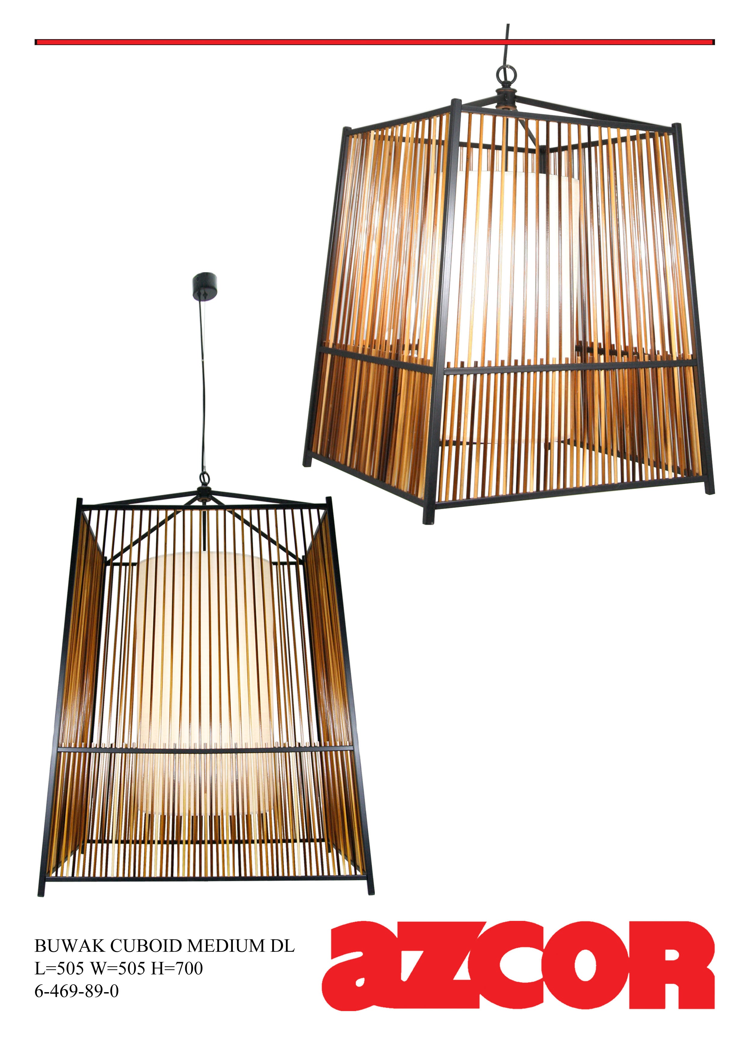 Buwak Cuboid Square Drop Light (M)