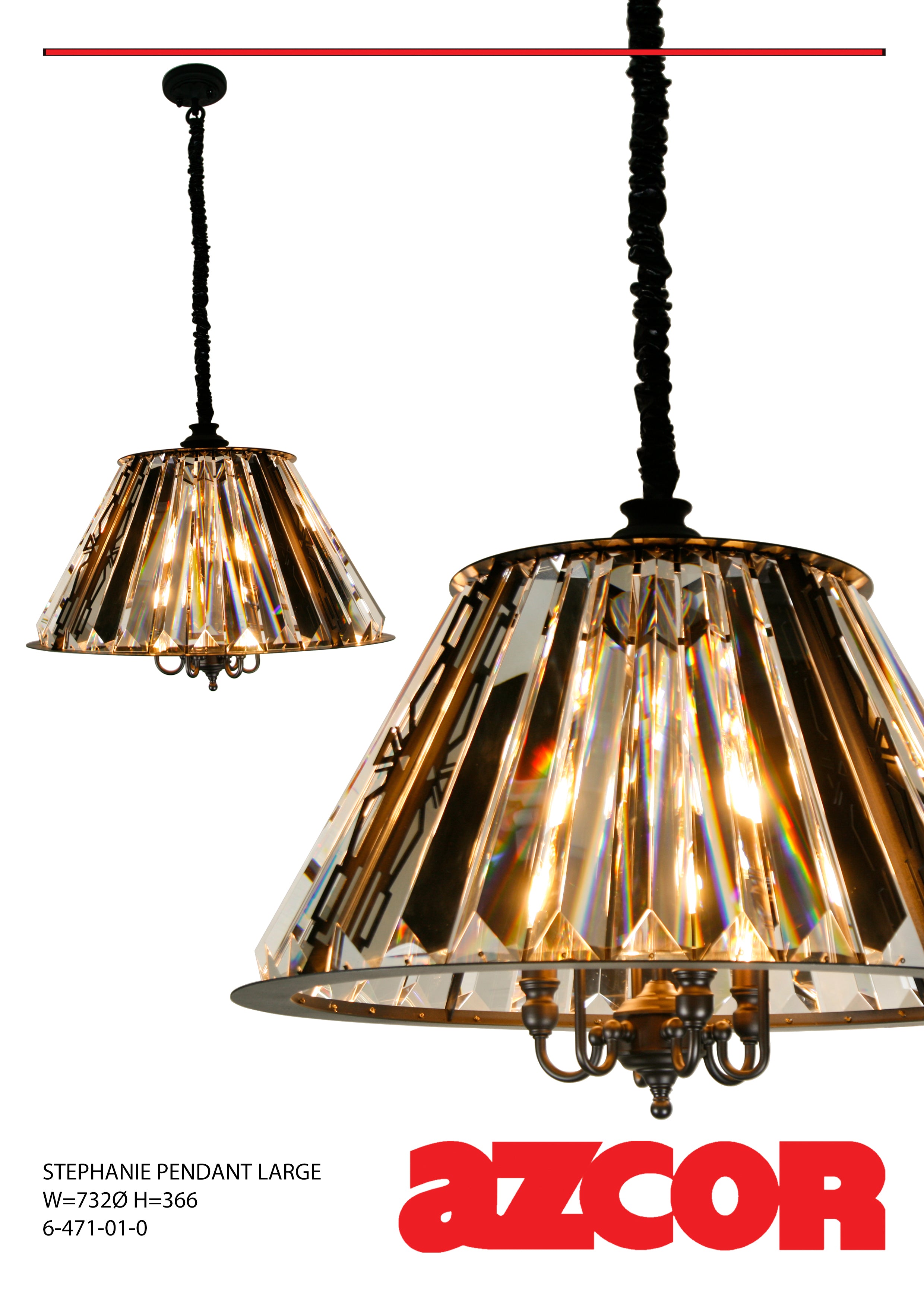 Stephanie Pendant Light (L)