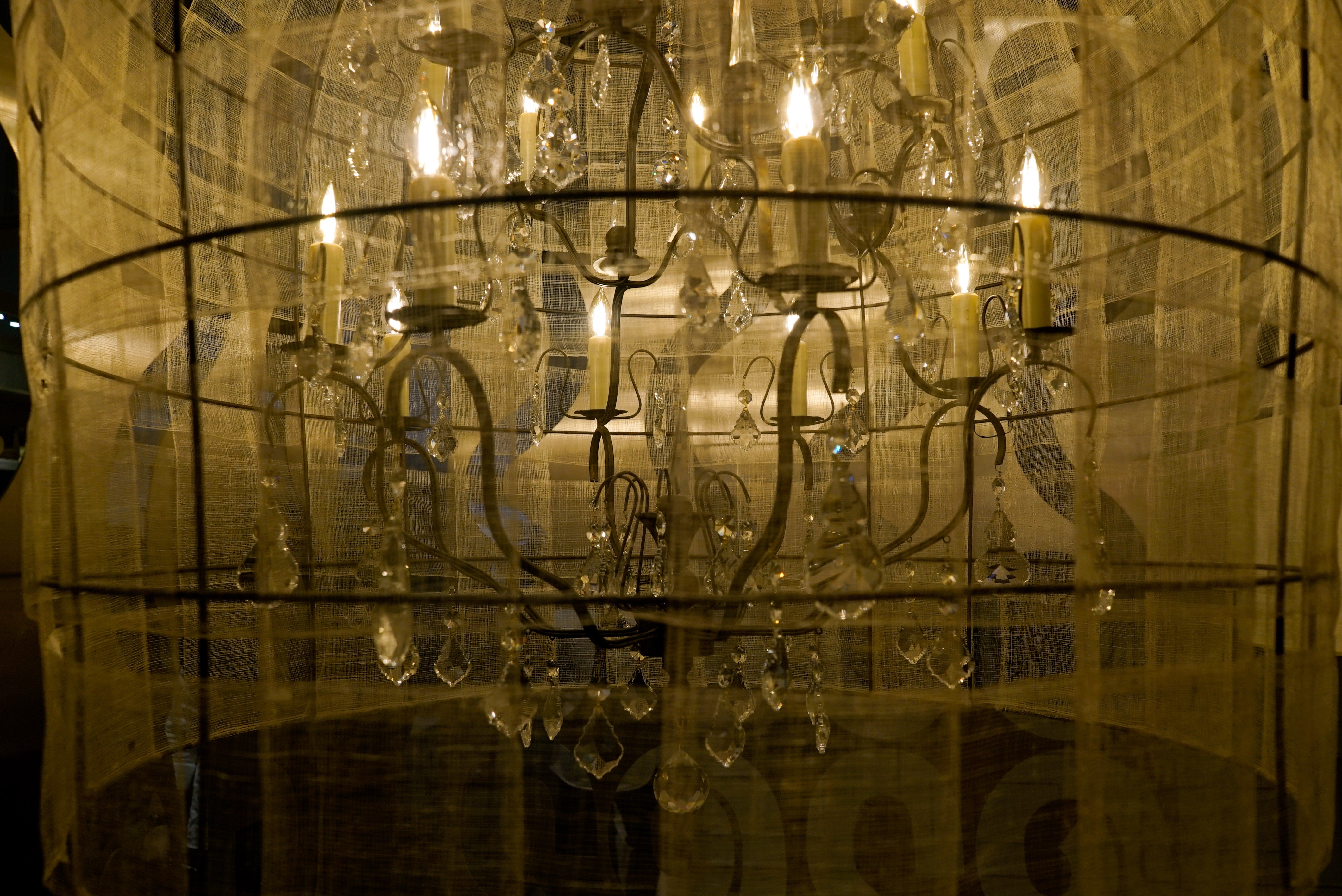 Prato Sinamay Chandelier 16