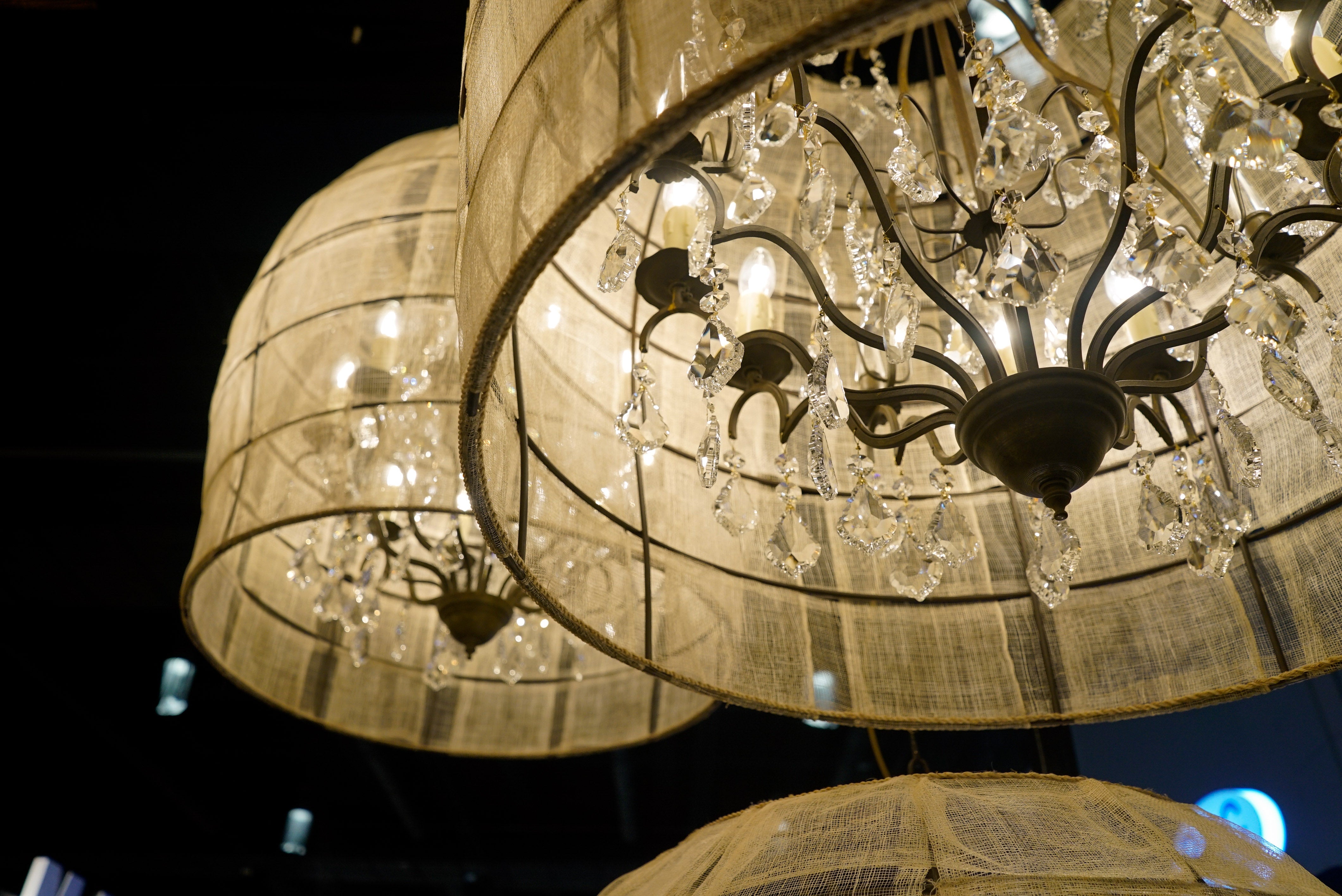 Victoria Sinamay Chandelier 8