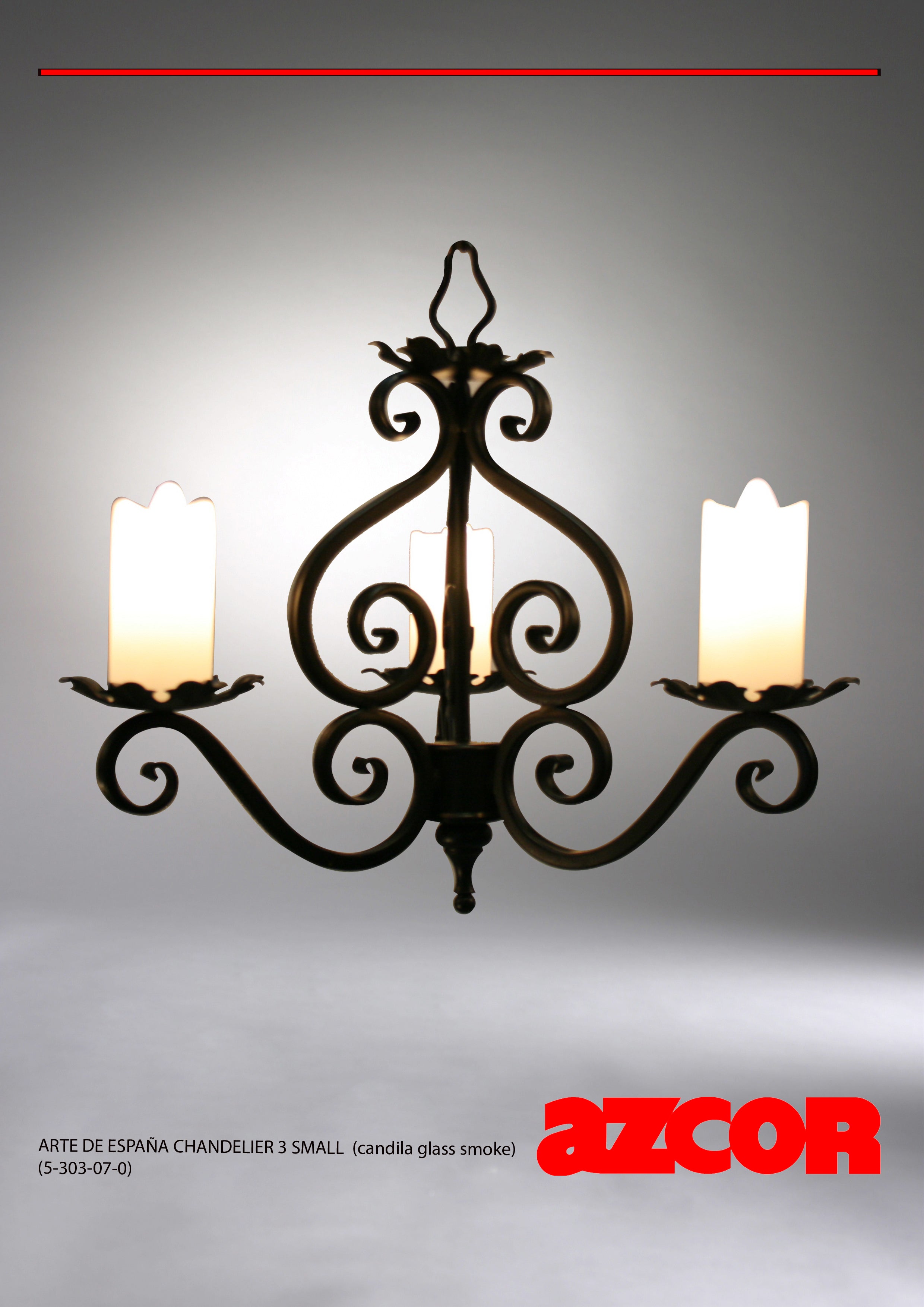 Arte De España Chandelier 3 (Candila Glass)