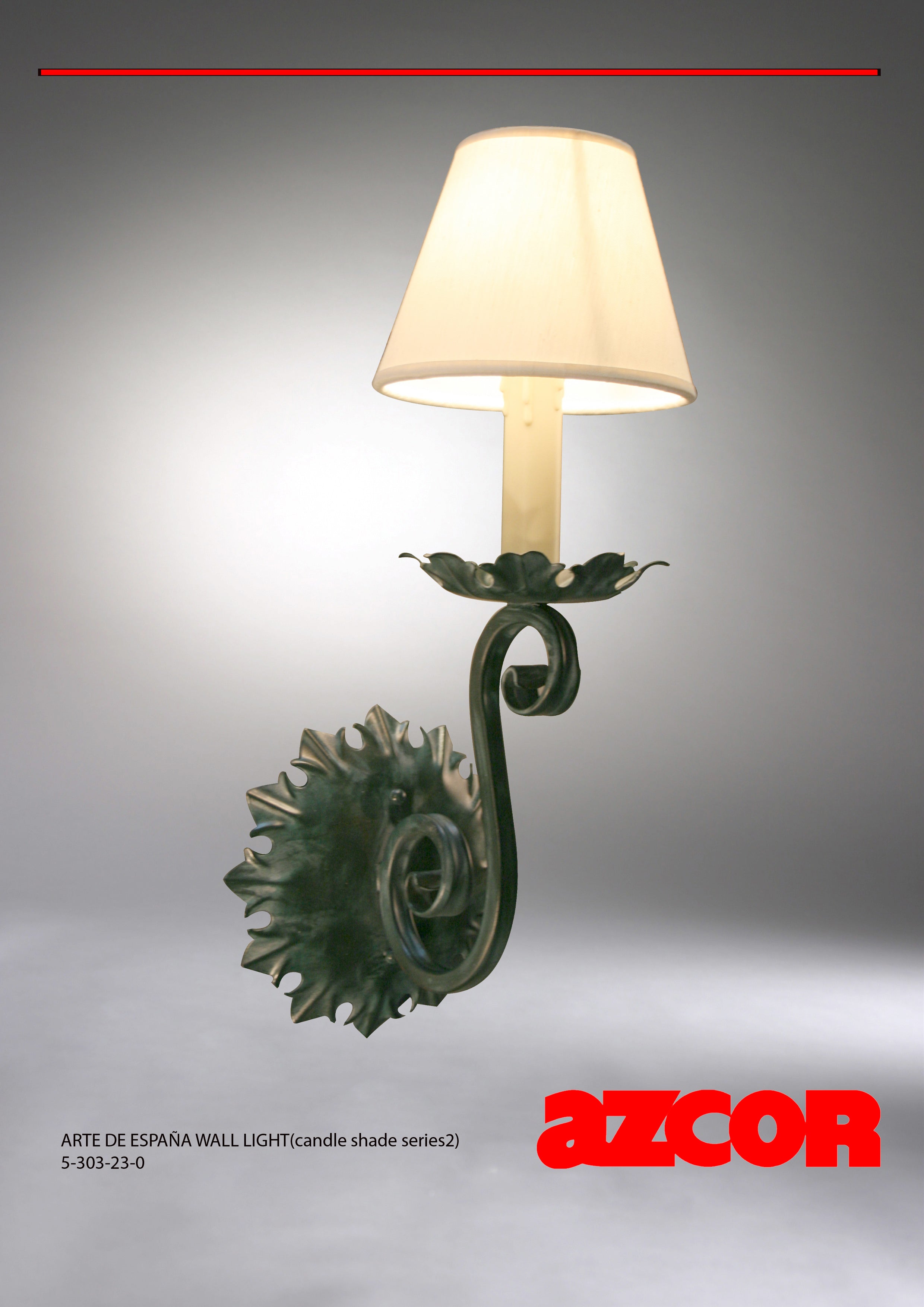 Arte De España Wall Light (Candle Shade)