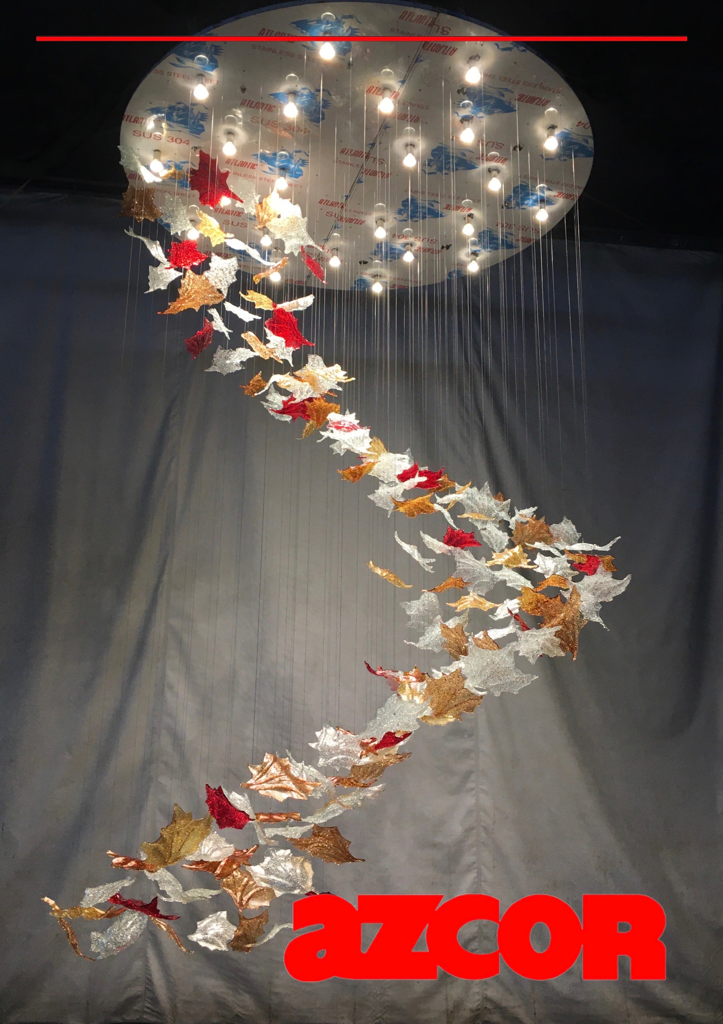 Autumn Leaves Chandelier 2000Ø