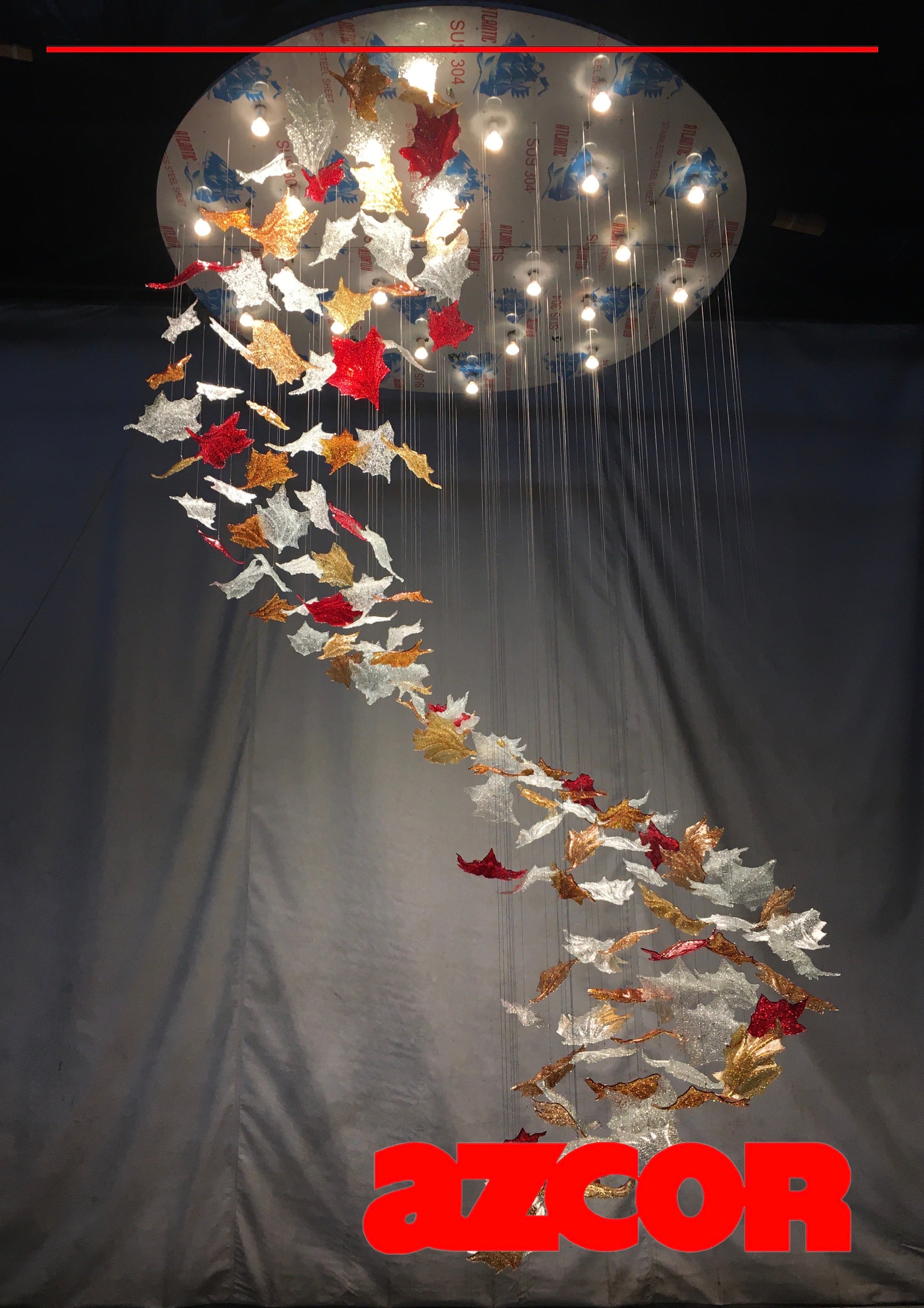 Autumn Leaves Chandelier 2000Ø