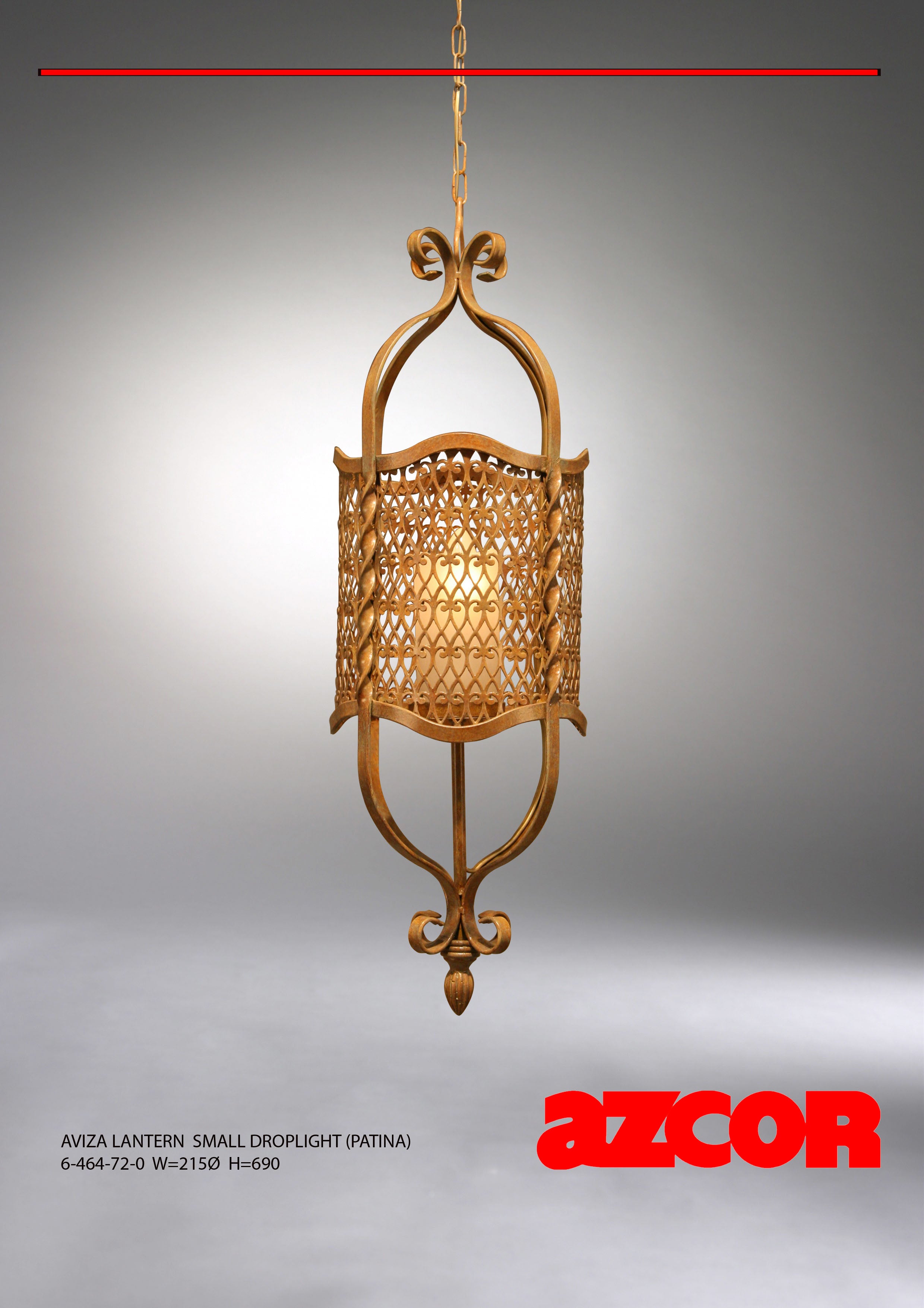 Aviza Lantern Drop Light (S)