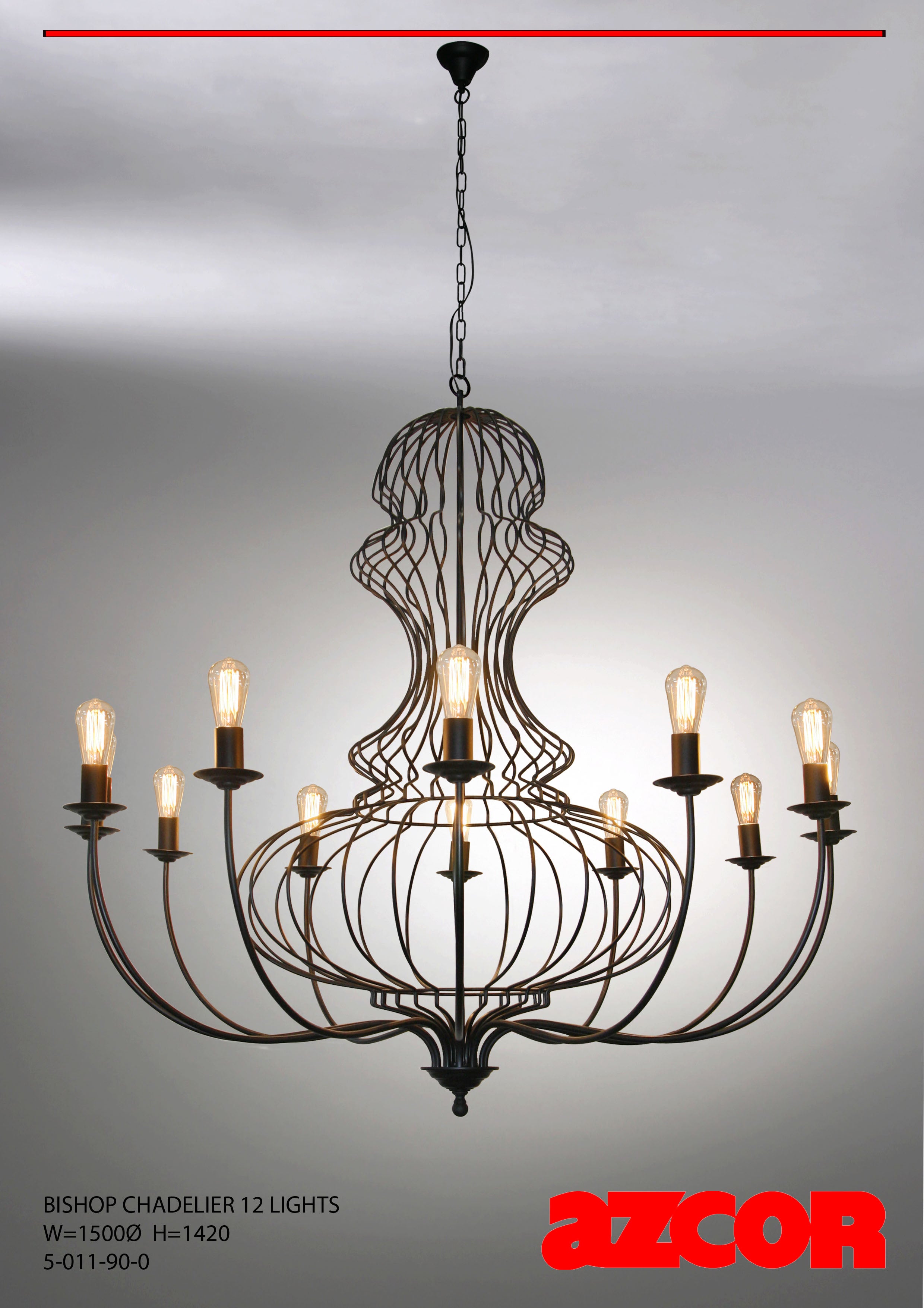 Bishop Chandelier 12