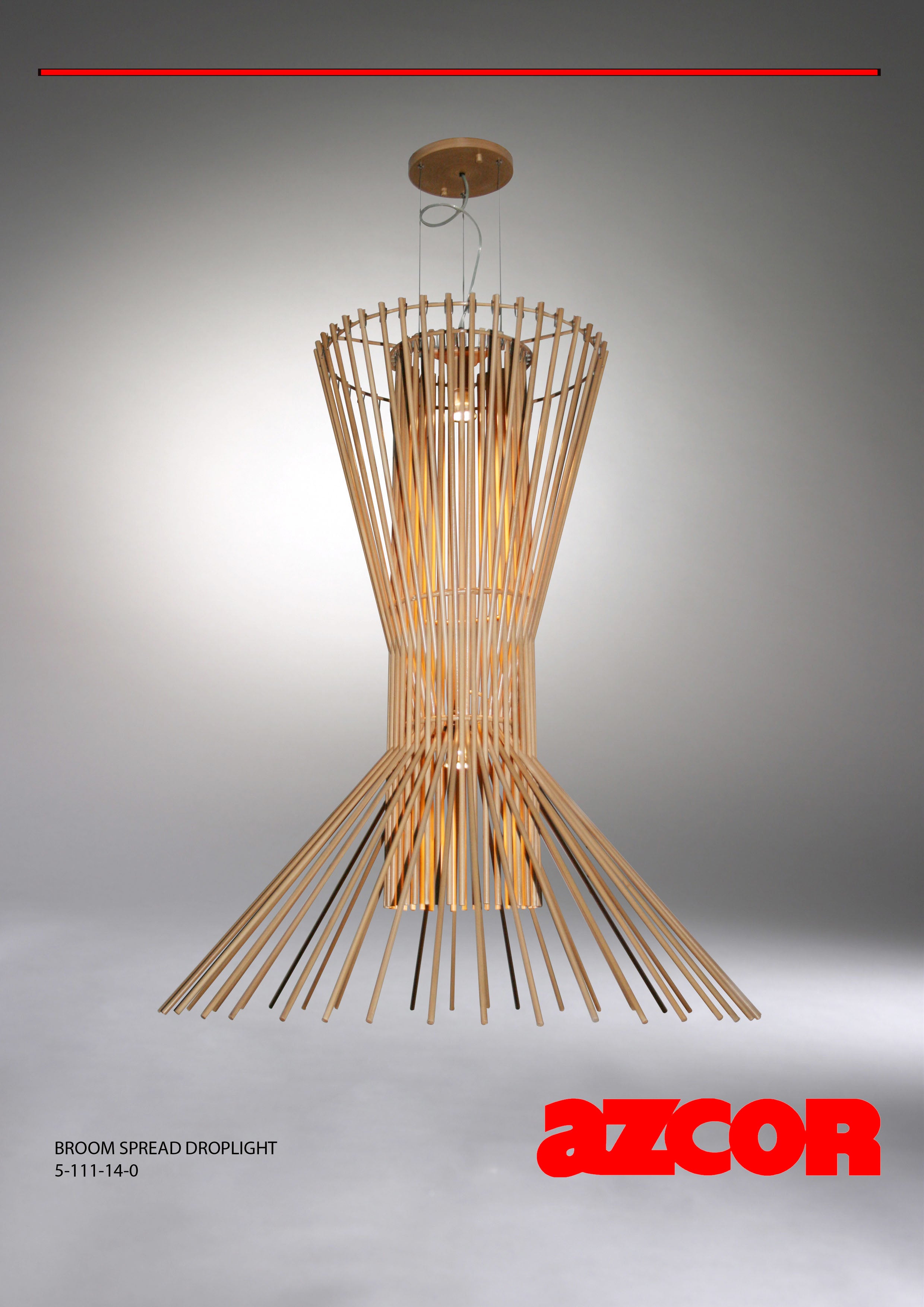 Broom Spread Drop Light