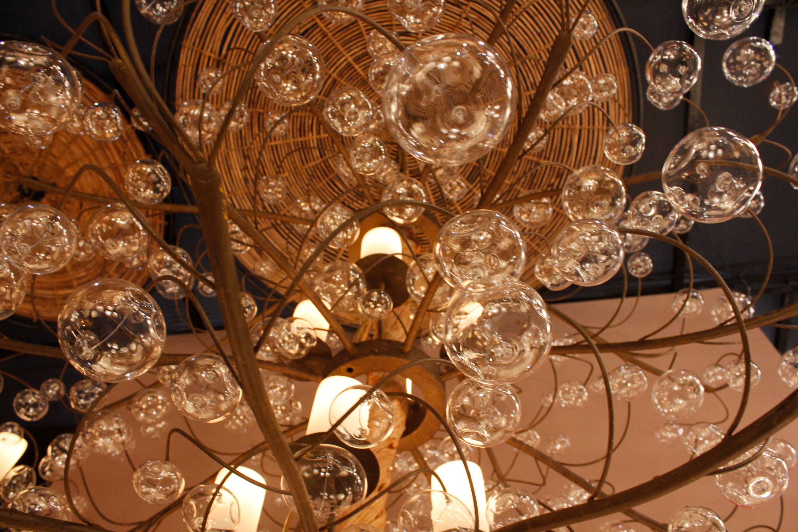 Bubbles Vine Chandelier 3 Layer