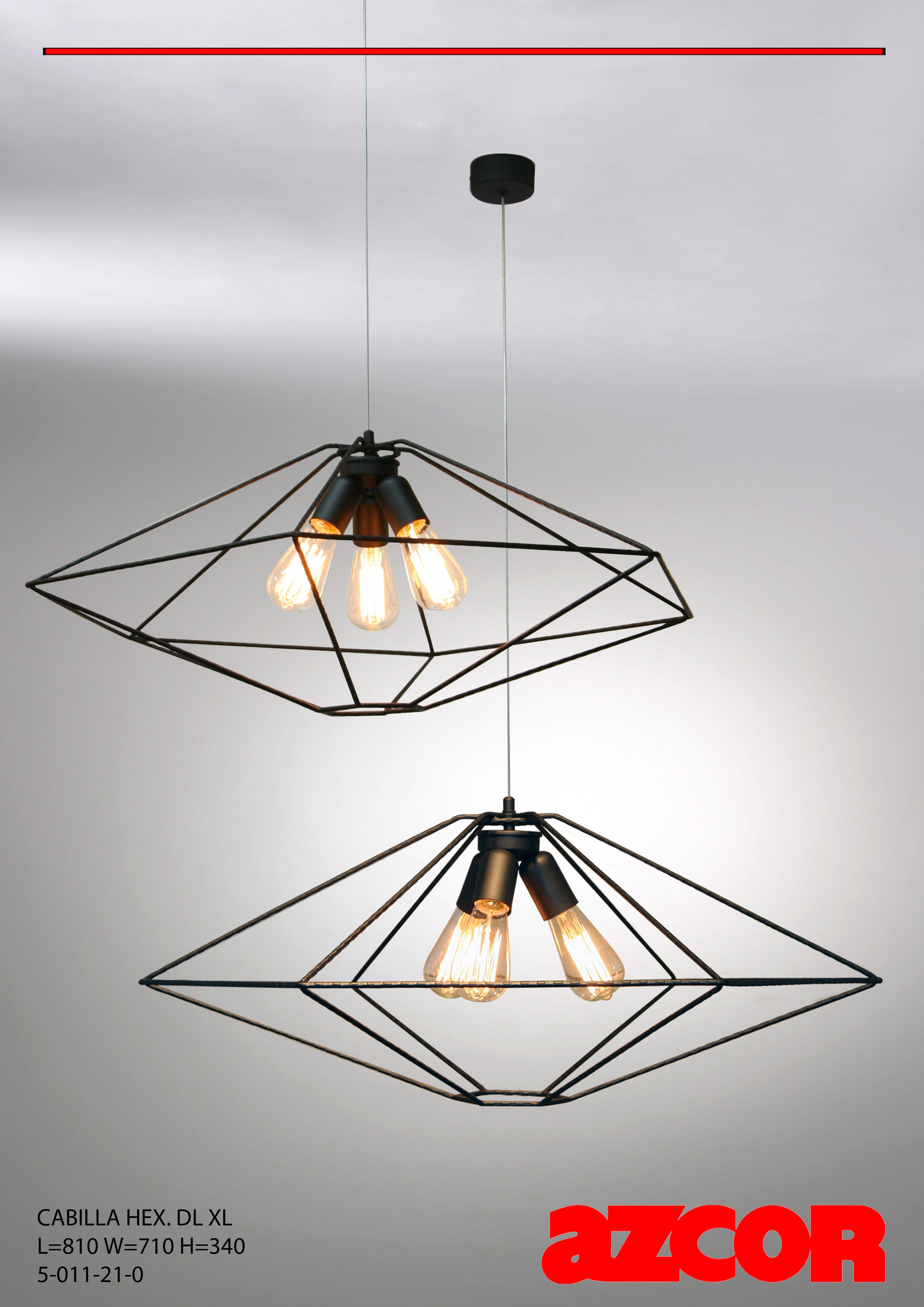 Cabilla Hexagonal Droplight