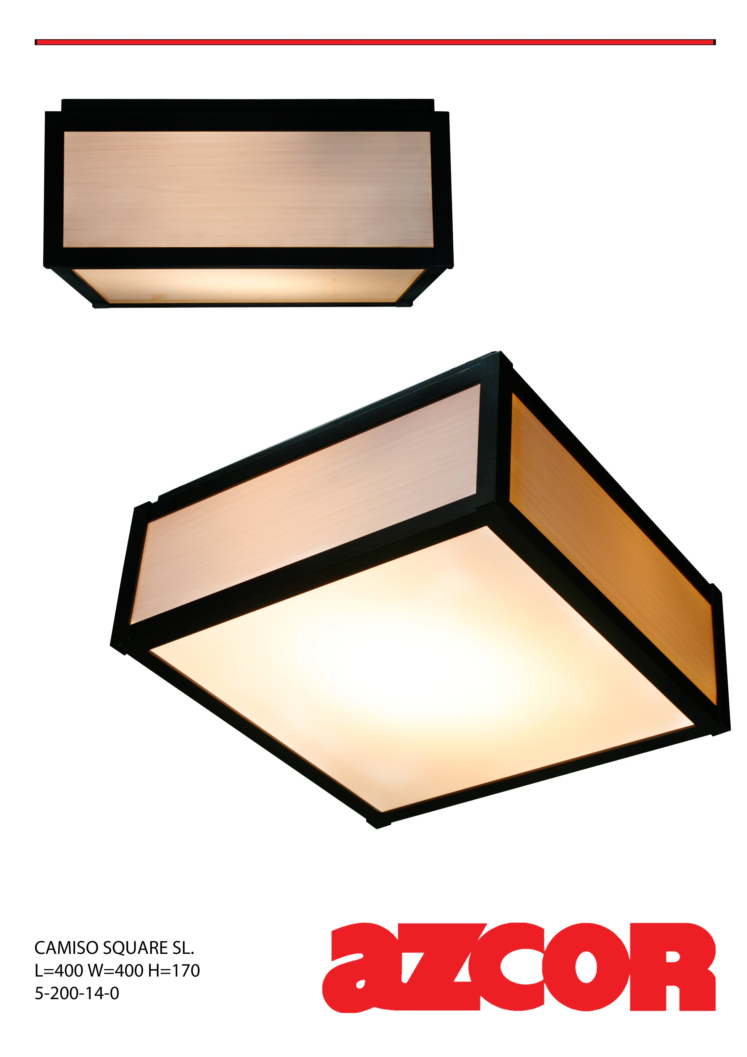 Camiso Surface Light Square 400