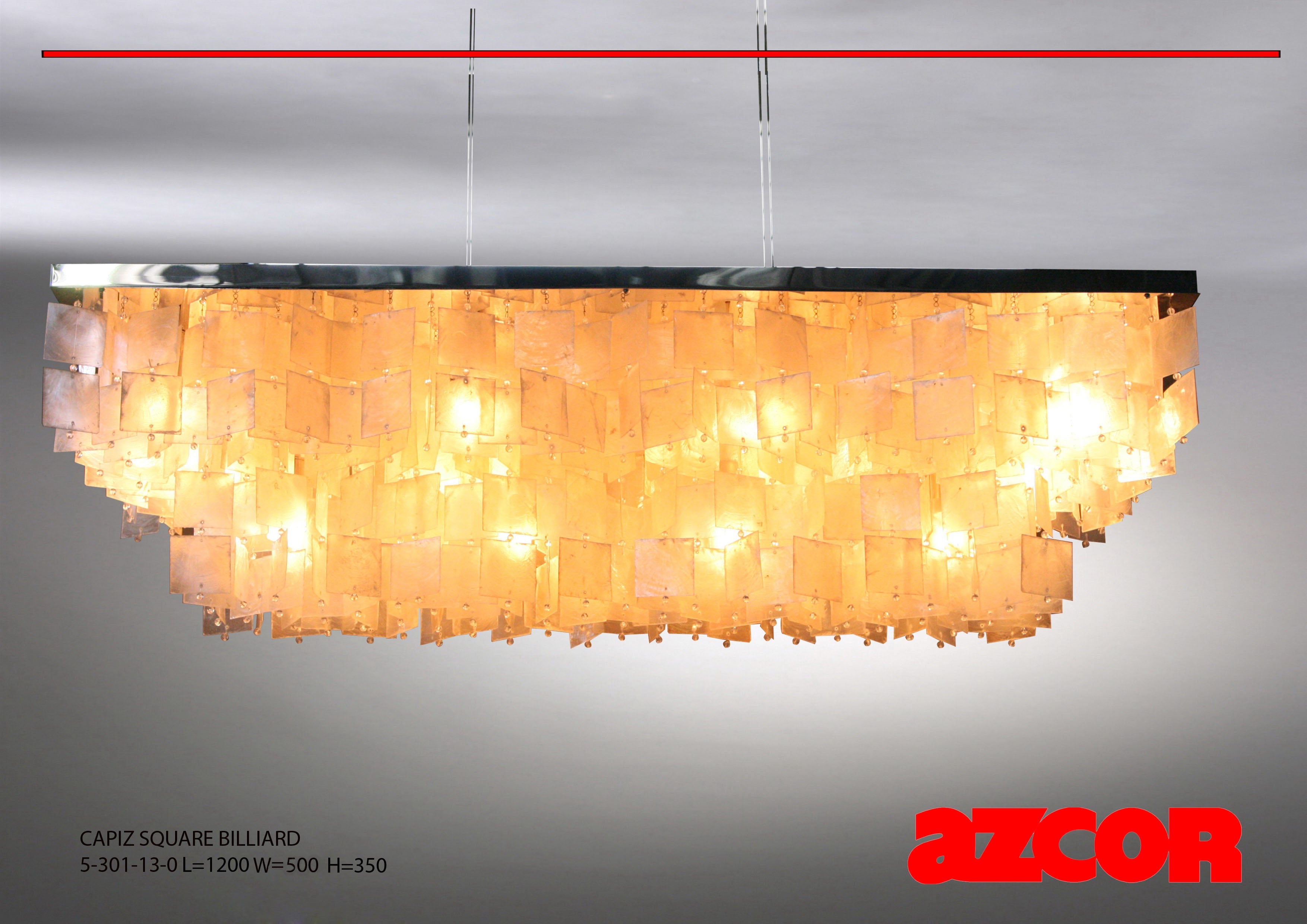 Capiz Curtain Dining Light 1600