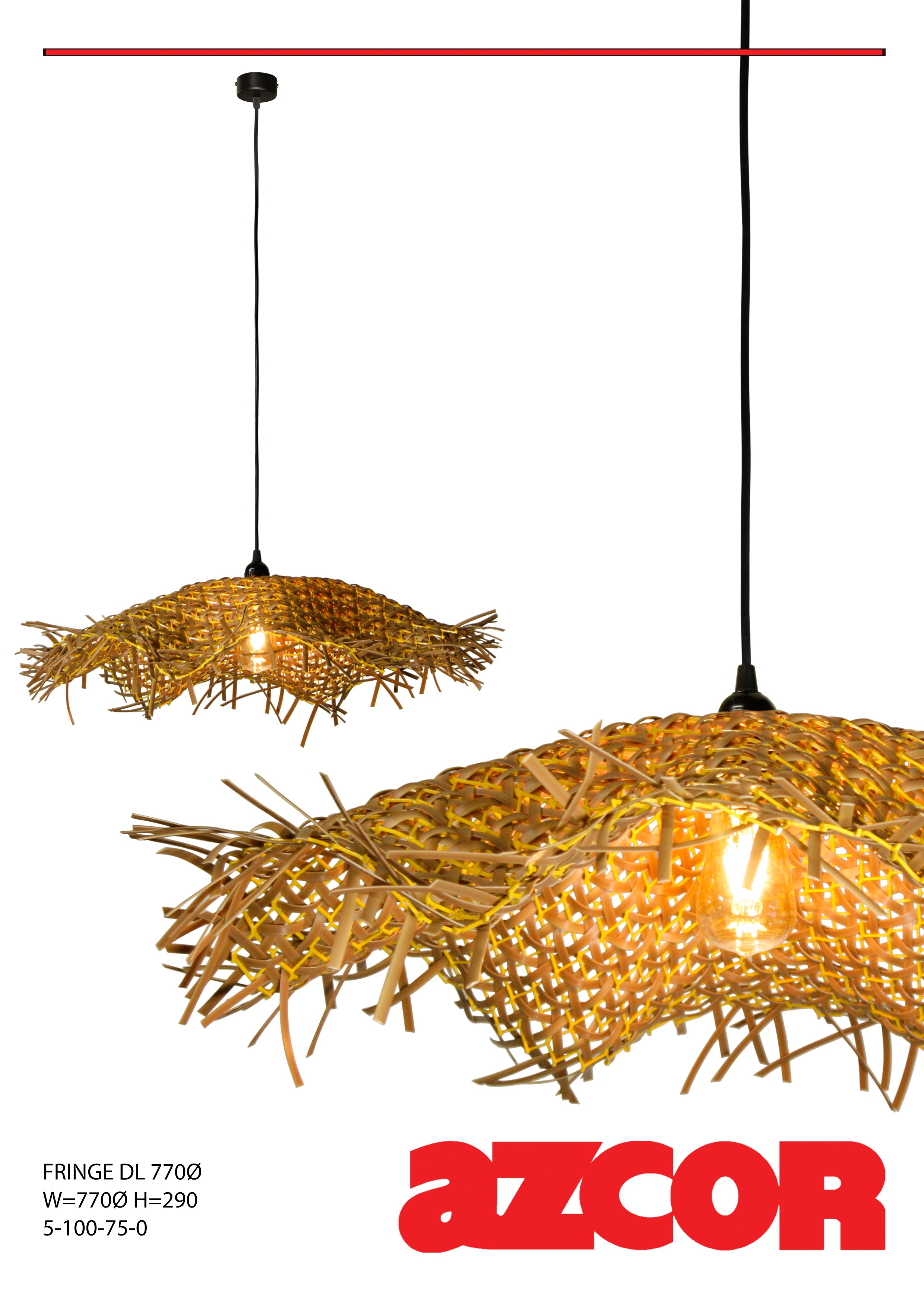 Fringe 770 Drop Light