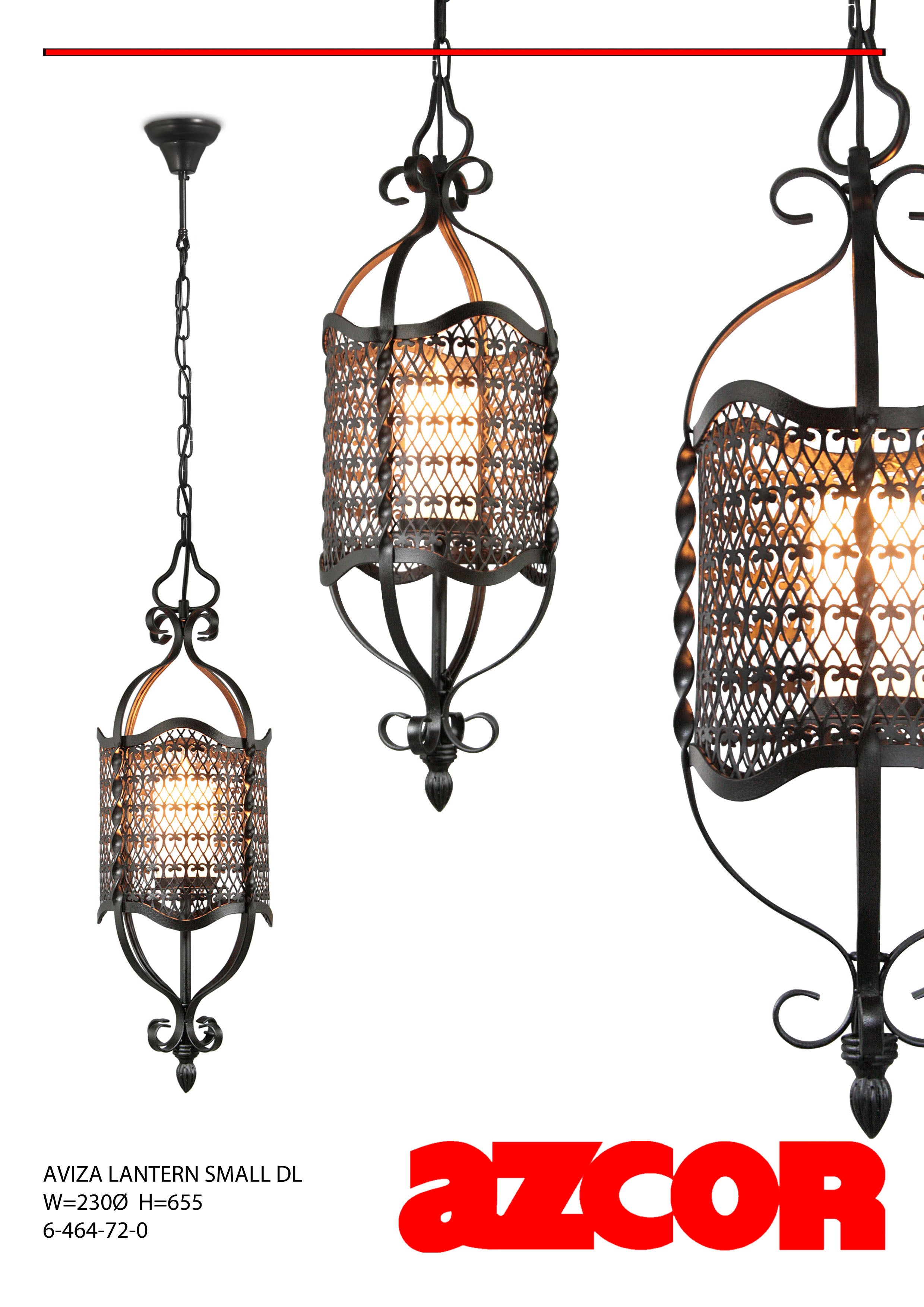 Aviza Lantern Drop Light (S)