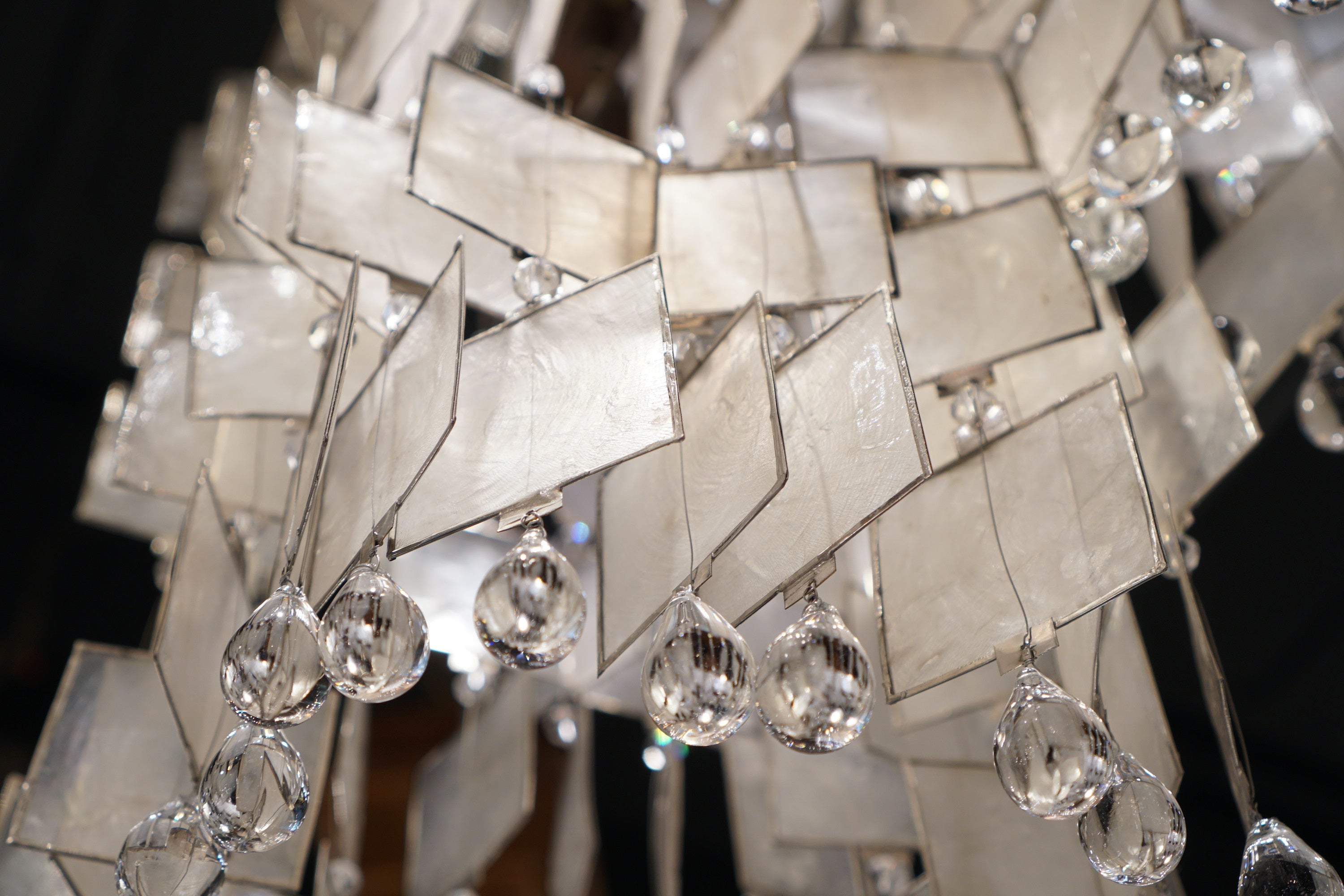 Cubicca Capiz Natural Dining Light